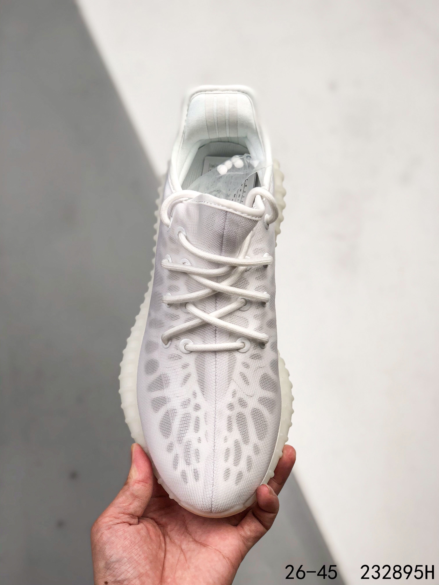 Yeezy 350 Boost 350 V2 Mono Lce Mens/Women Sneakers Shoes White 36 - 45
