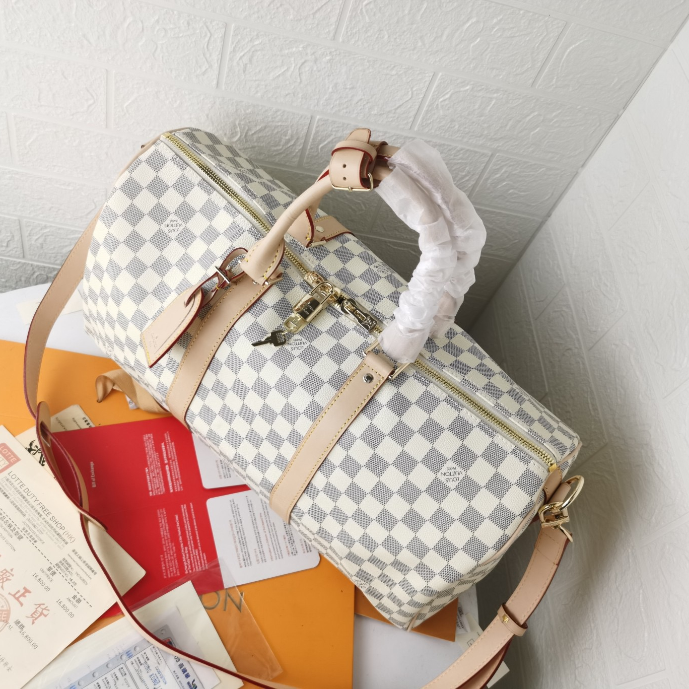 Louis Vuitton Keepall Travel Bags Size 50*29*23cm