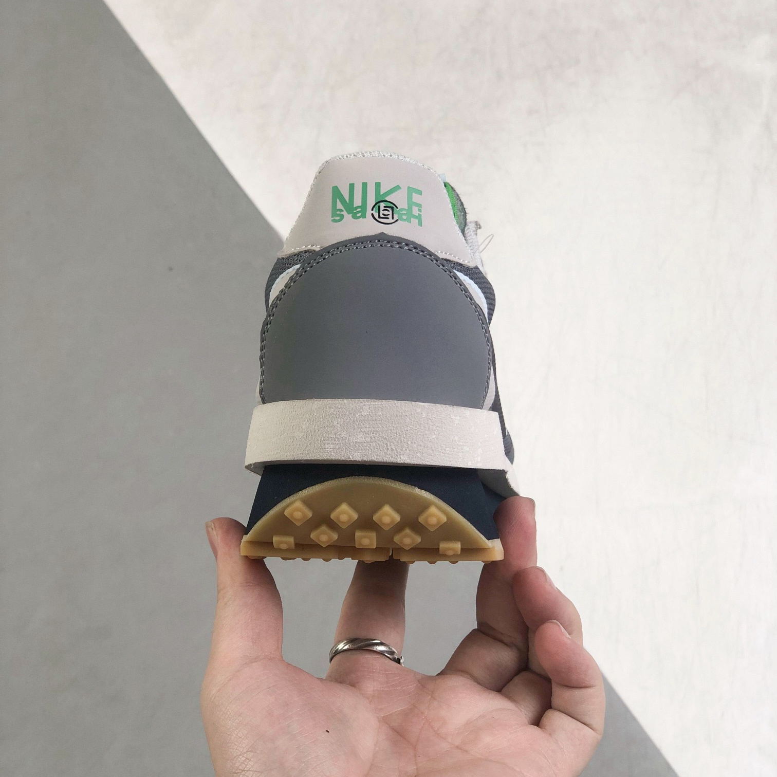 Nike x Sacai LDV Waffle Sneakers Shoes Black Mens/Women 36 - 46