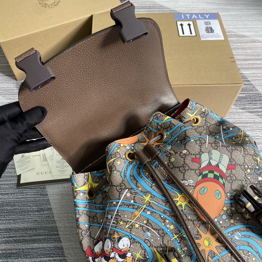 Gucci Mens/Women Outdoor Backpack Bags Rucksack 44*34.5*12.5cm