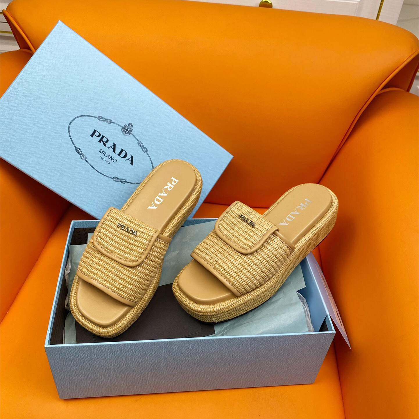 Prada 2024 New Monolith sandals Size 36-40