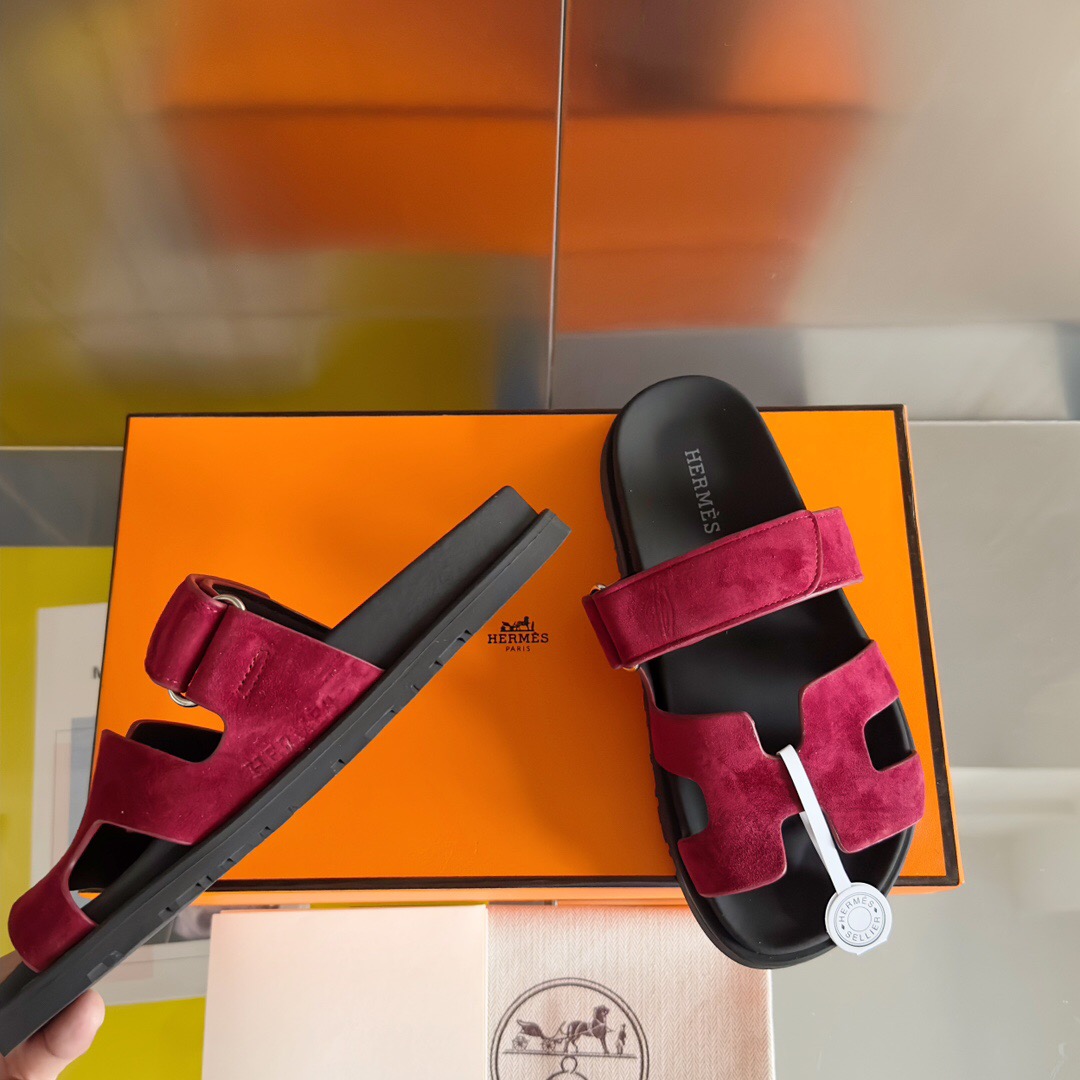 Hermes chypre Slippers Size 36-45