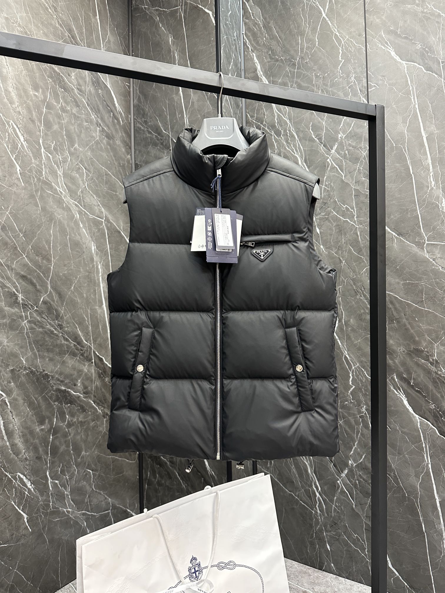 Prada Men Winter Vest Size 48-56