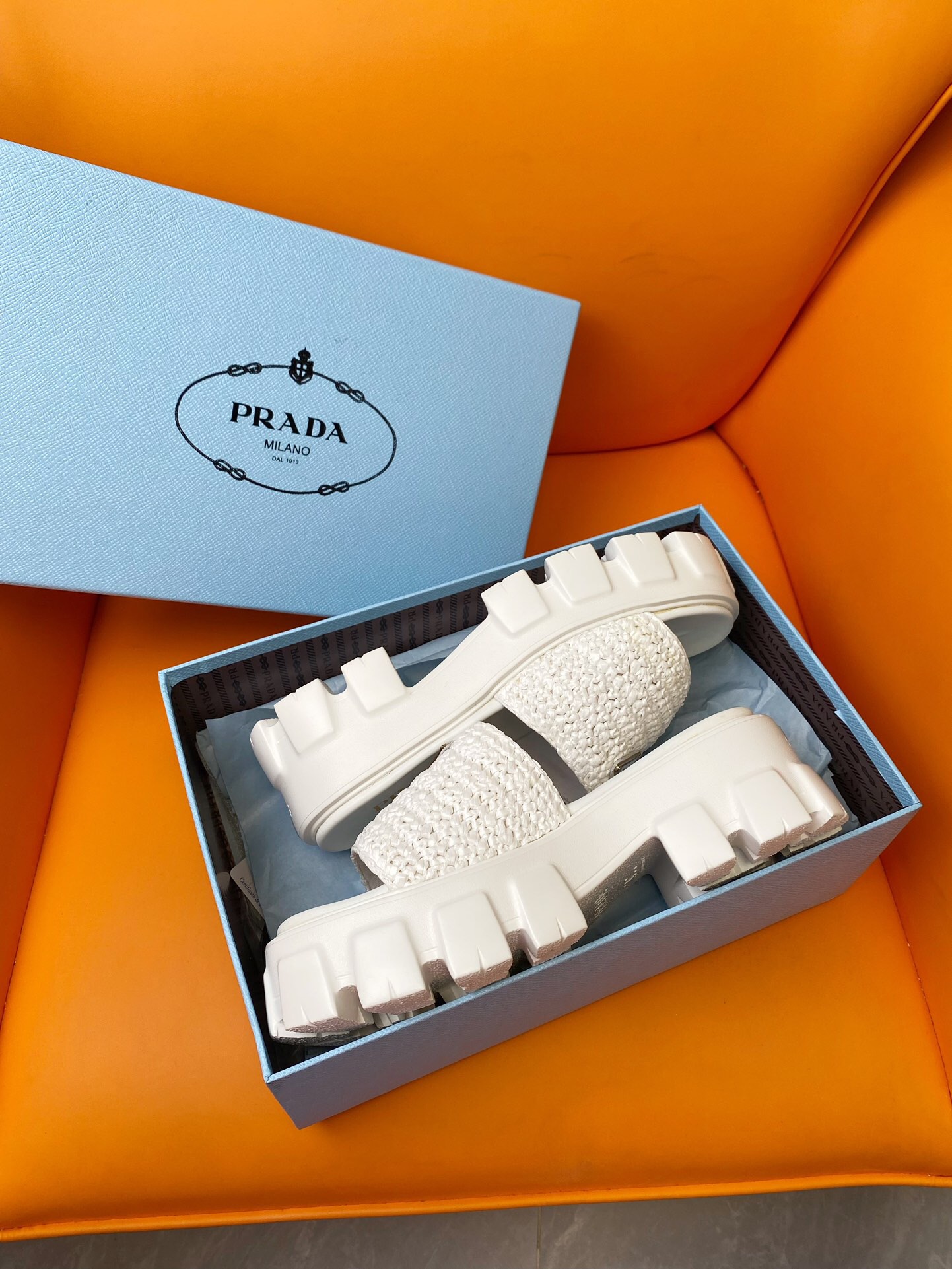 Prada 2024 New Monolith sandals Size 36-40