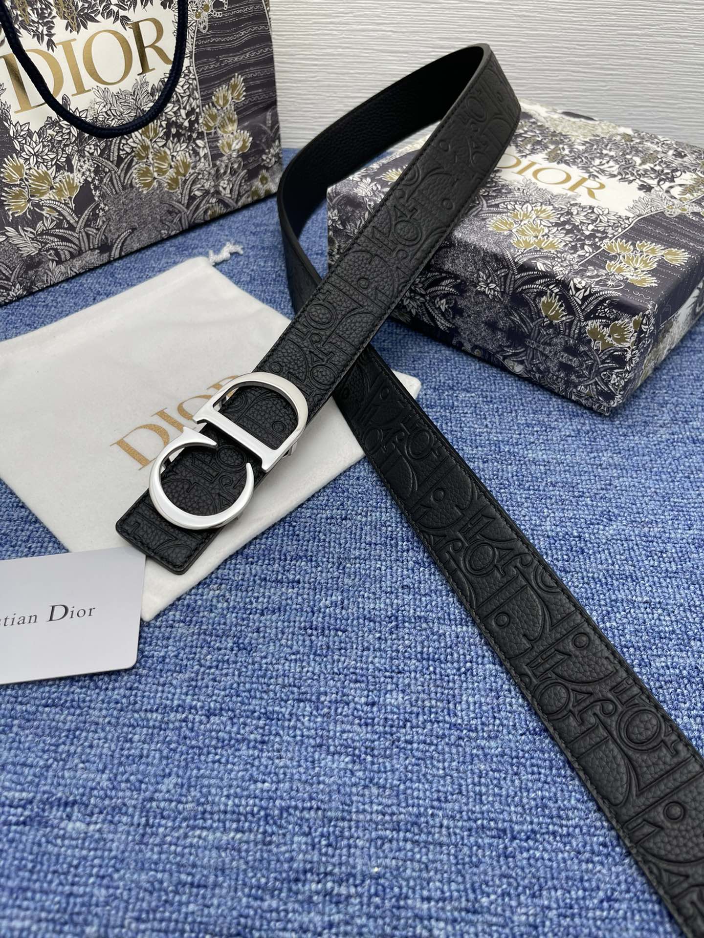 Dior Men Belt Width 3.5cm