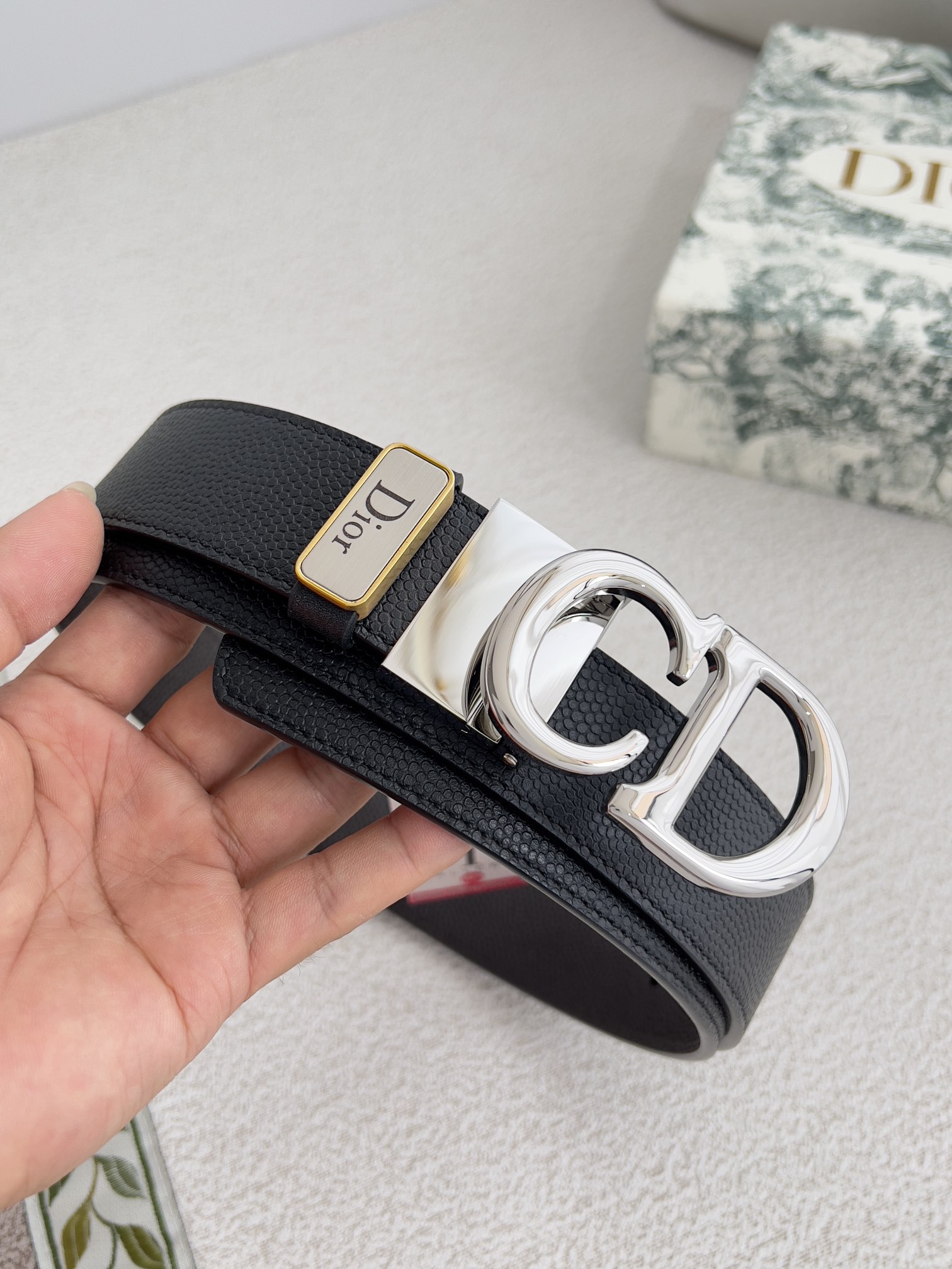 Dior Men Belt Width 3.5cm