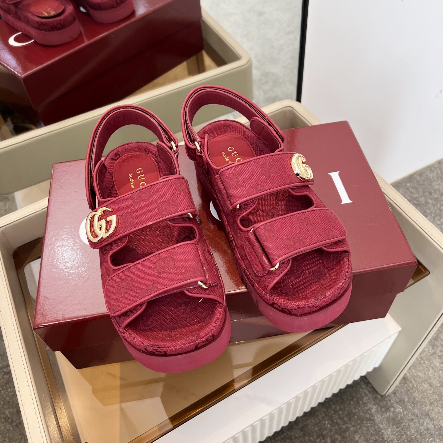 Gucci Women Thick soled Sandals Size 35-41