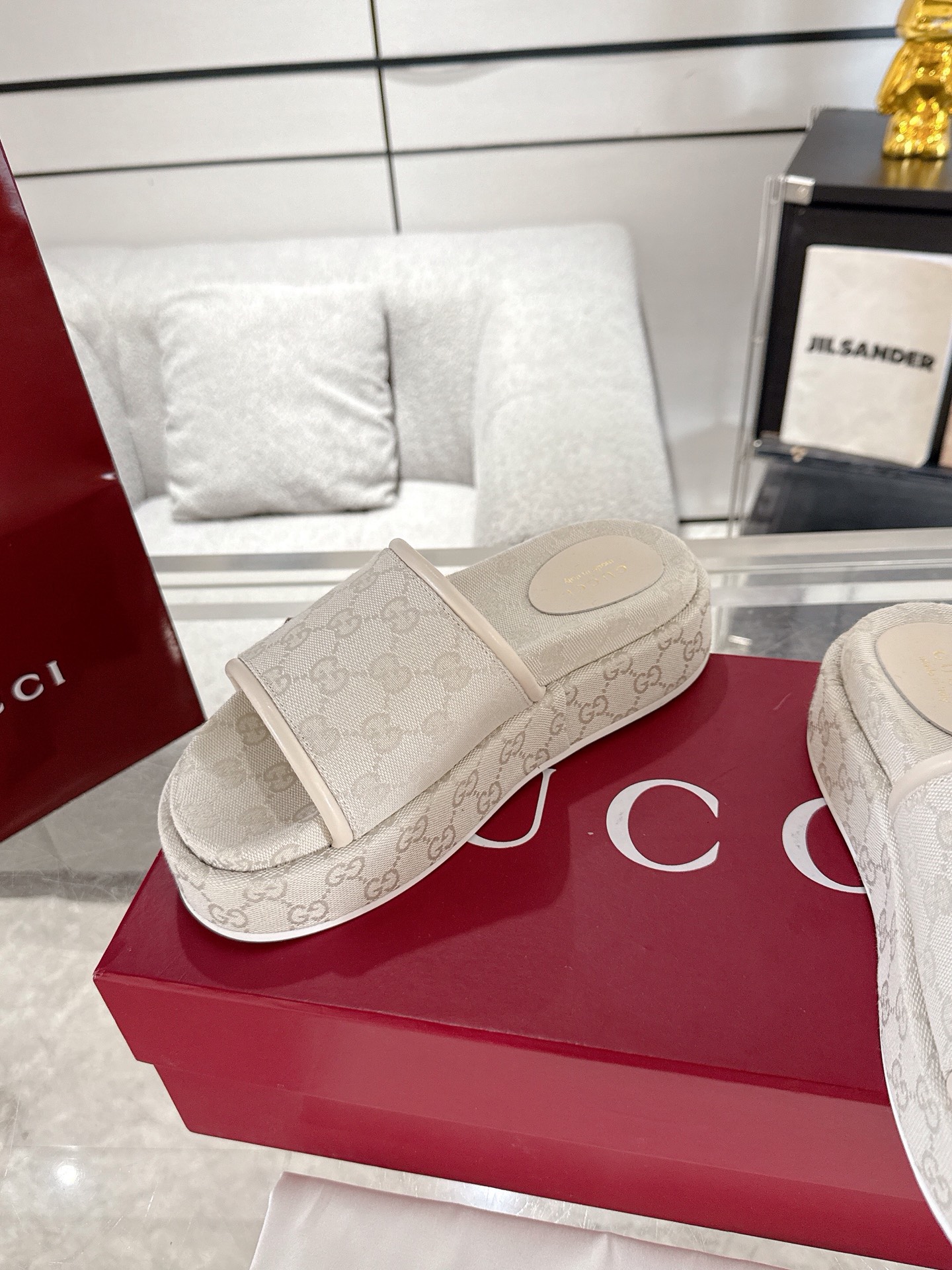 Gucci Platform Sandal Slippers Size 36-44