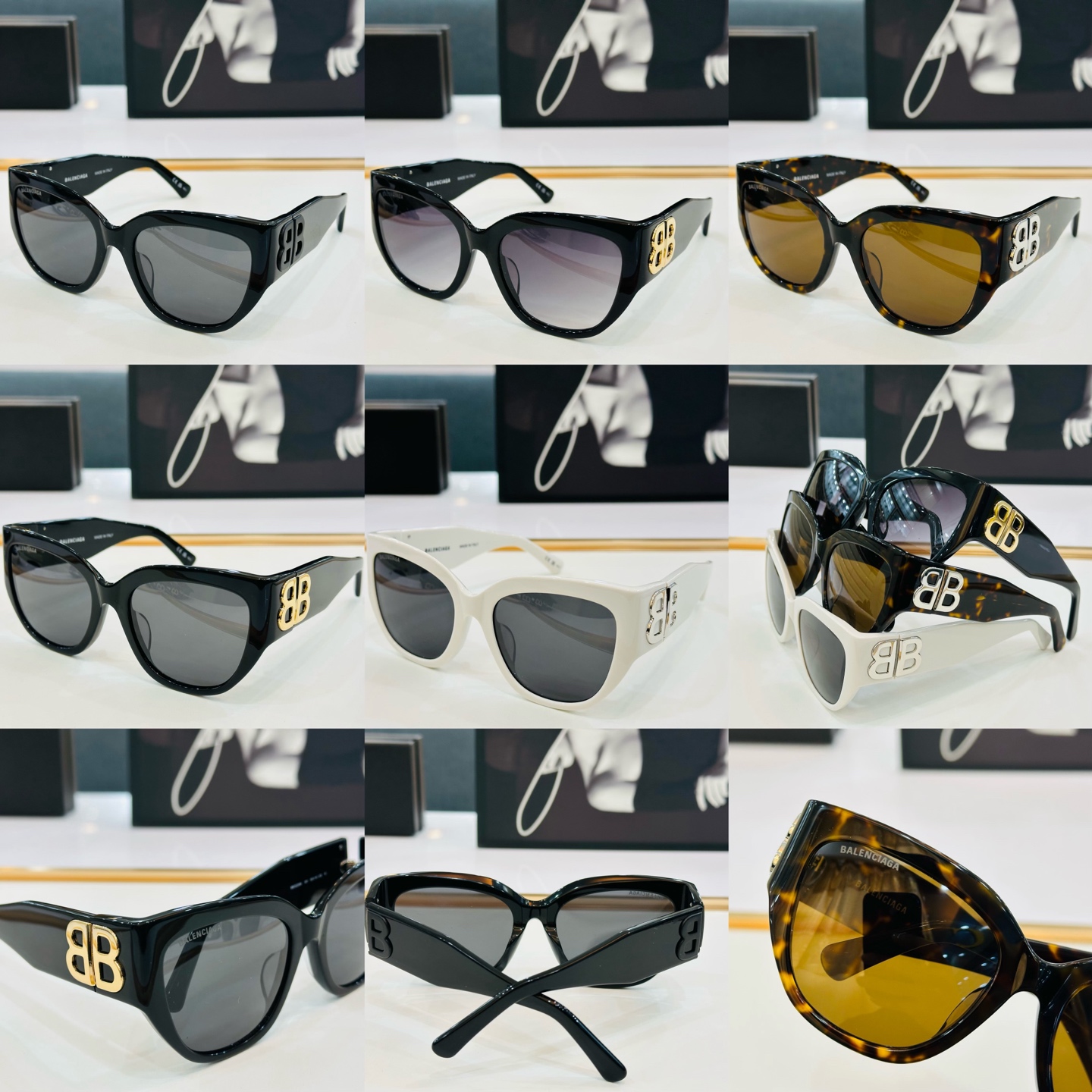 Balenciaga Sunglasses 5-Color