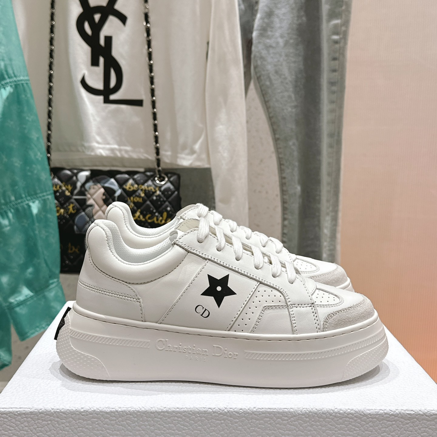Dior Star Sneaker mit Plateausohle Size 36-41