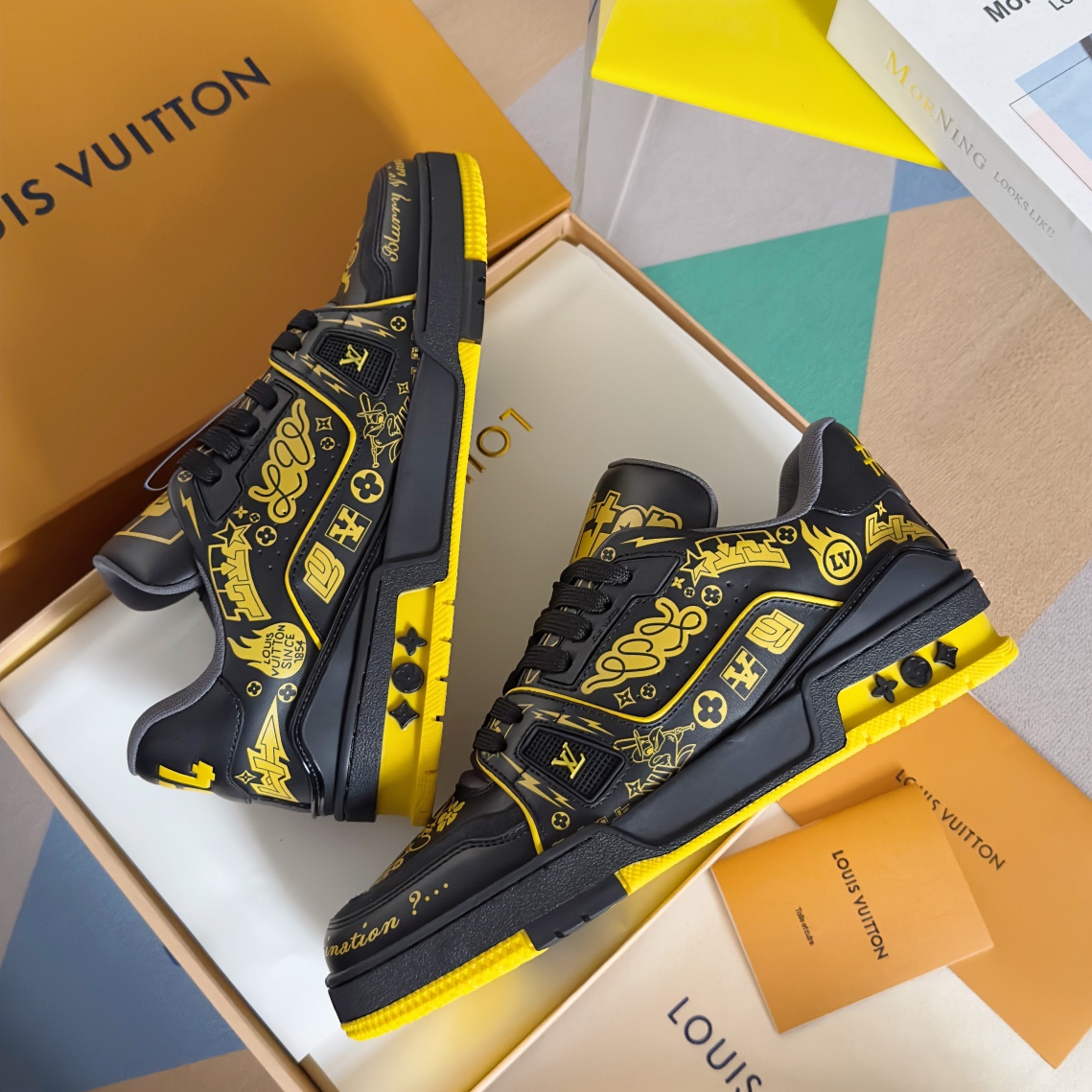 Louis Vuitton 2024New LV Trainer Sneaker Size 40-46