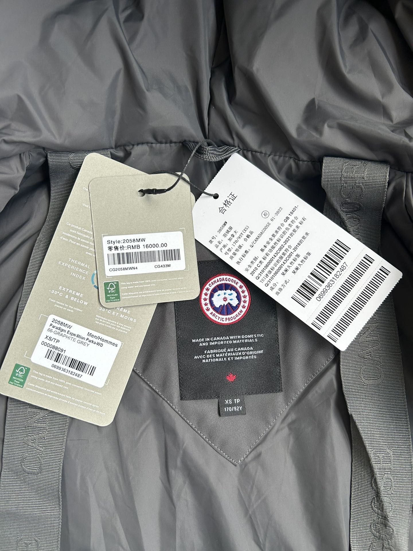 Canada Goose Paradigm Expedition Parka-WD Men Winter Jacket Size XS-XXL