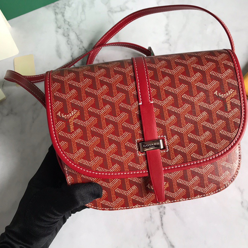 Goyard Belvedere Shoulder Bags for Men Size 22*16*7cm