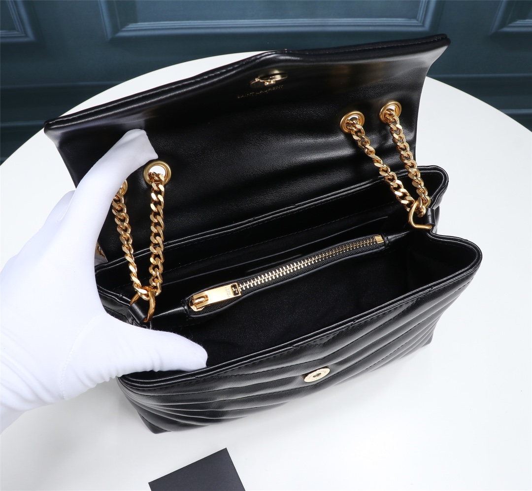 YSL Lou Lou Puffer Women Shoulder Bags 2-Size