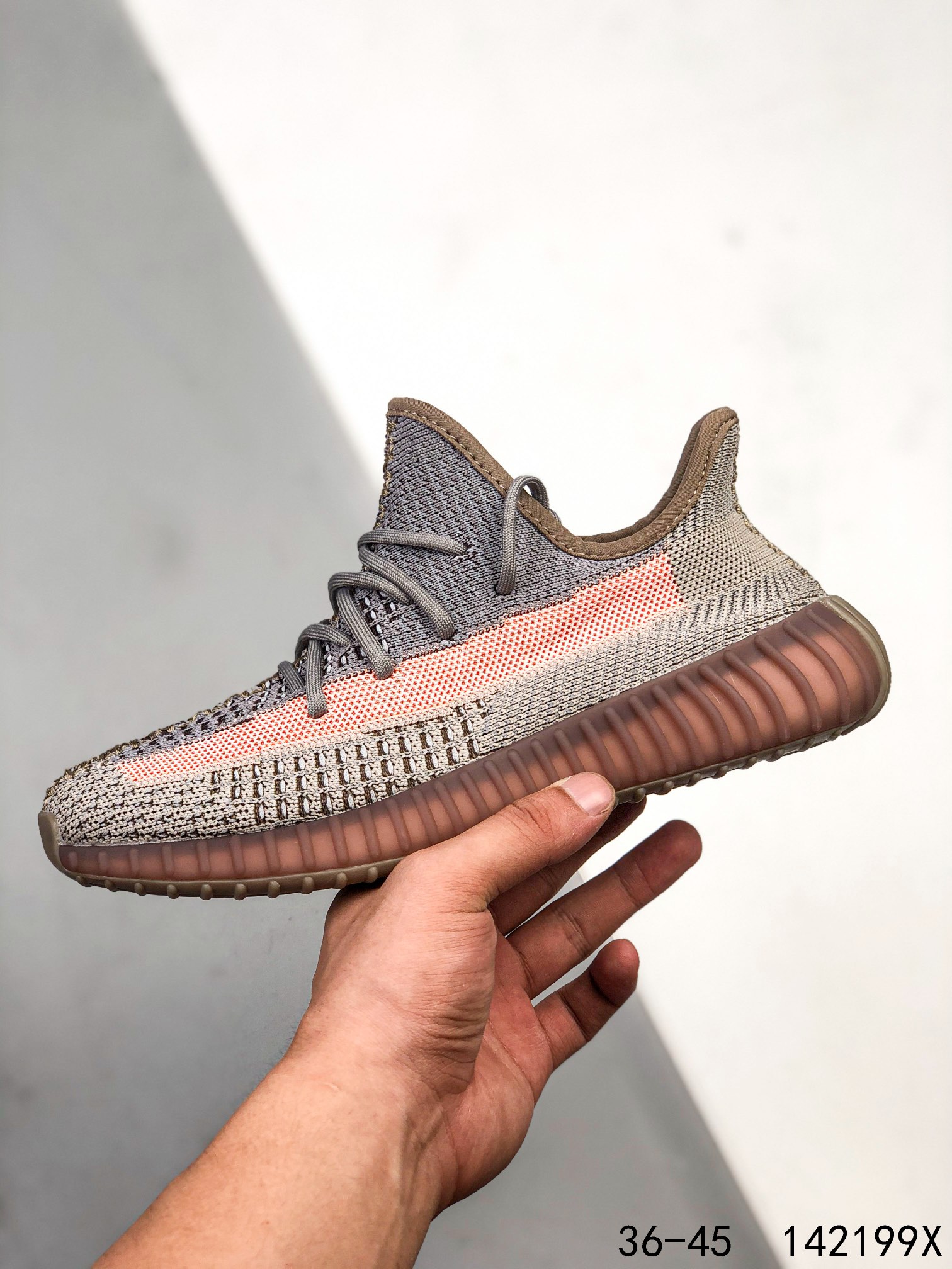 Yeezy 350 Boost 350 V2 Mens/Women Sneakers Shoes Dark Gray 36 - 45