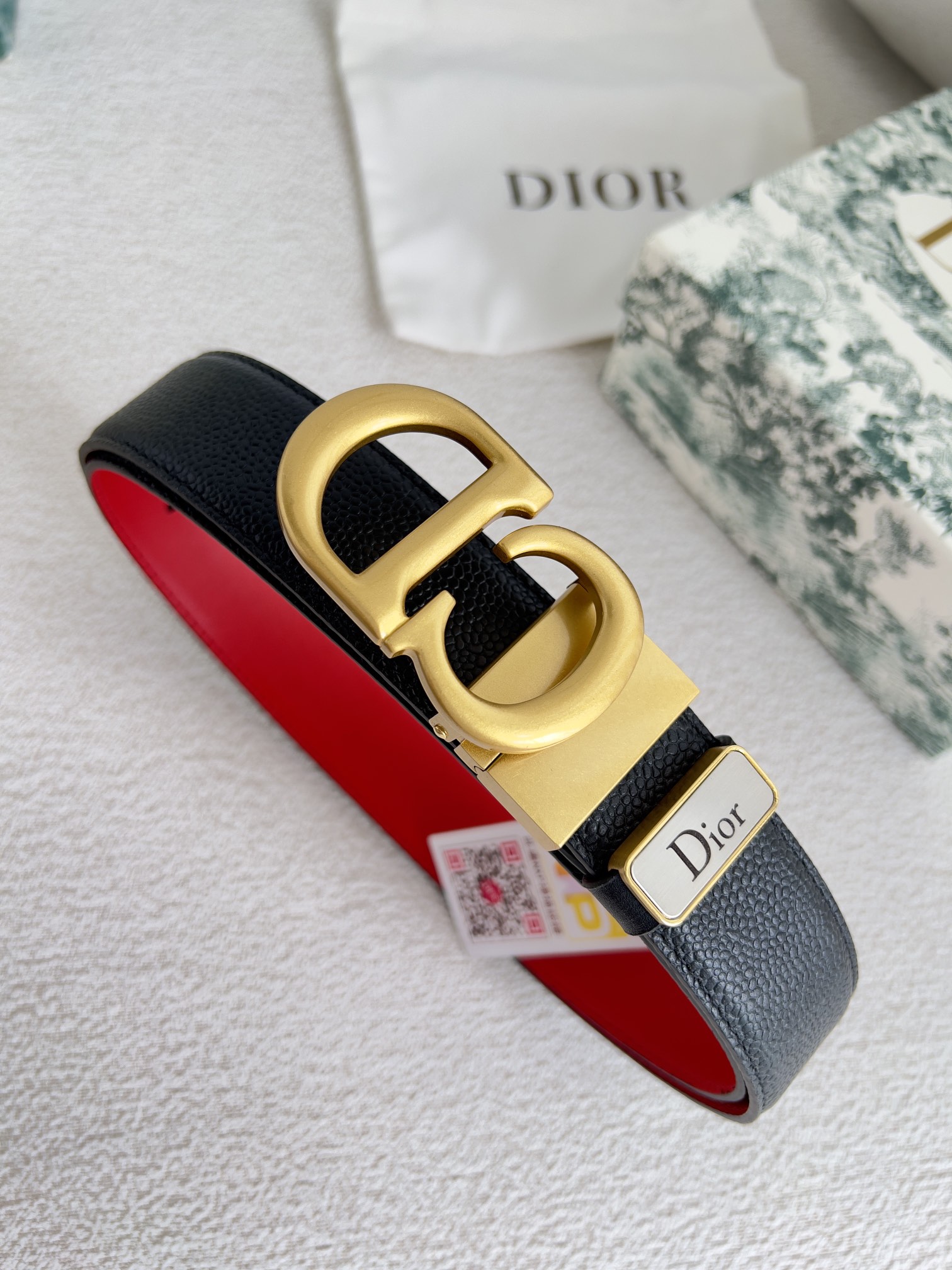 Dior Men Belt Width 3.5cm