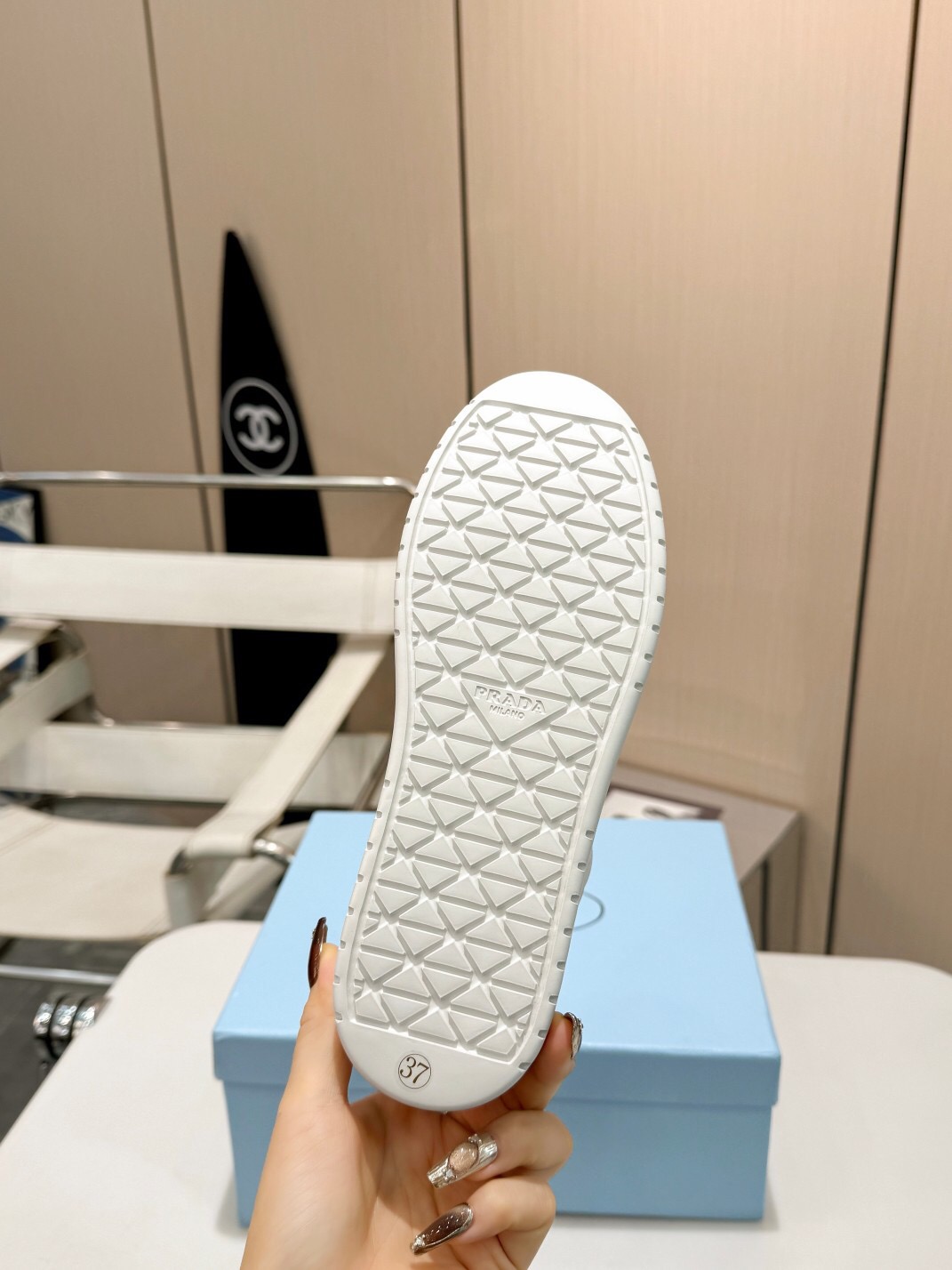 Prada 2024 New Downtown Bold leather Sneaker Size 36-41