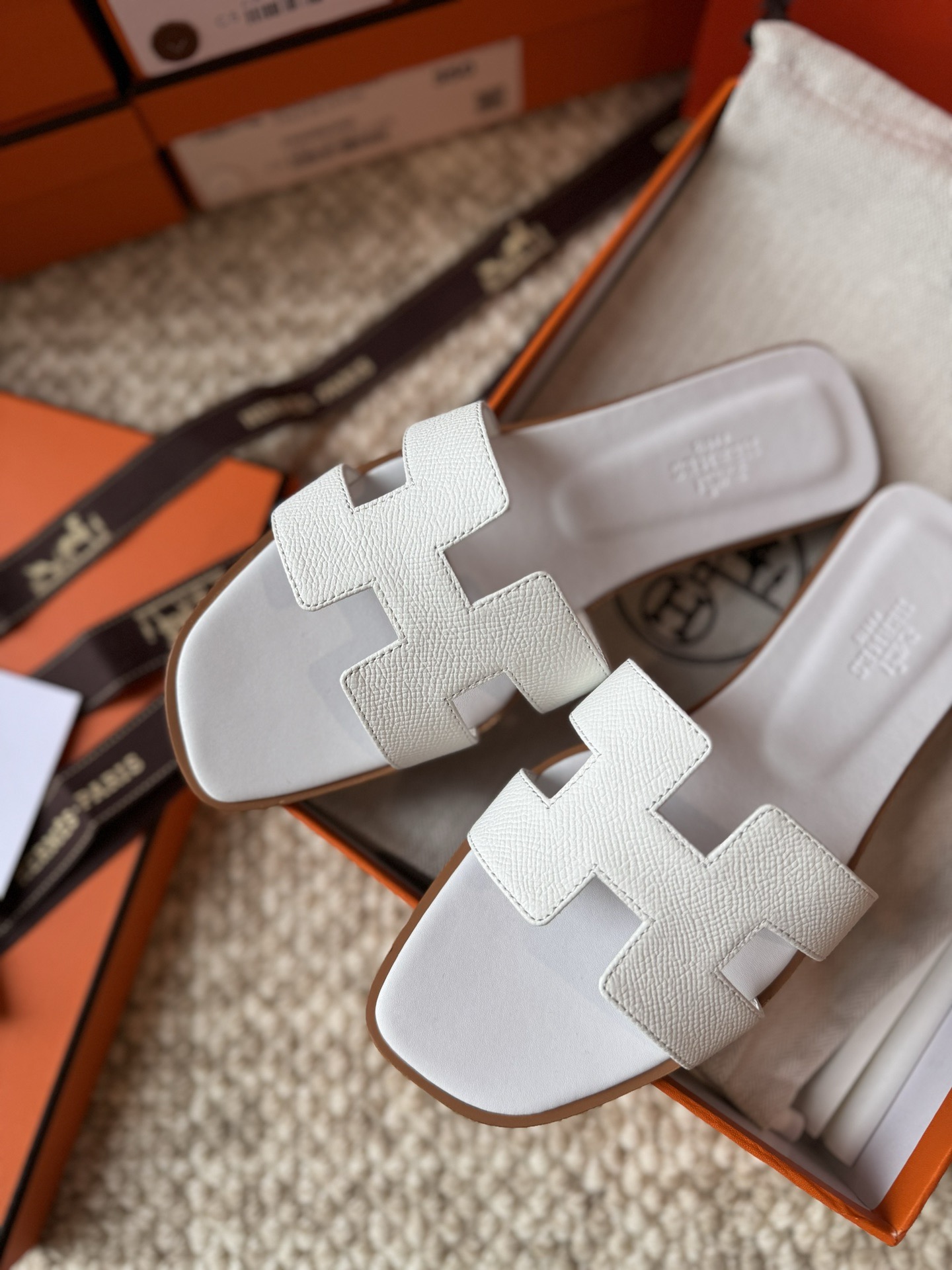 Hermes Oran Slippers Size 36-41