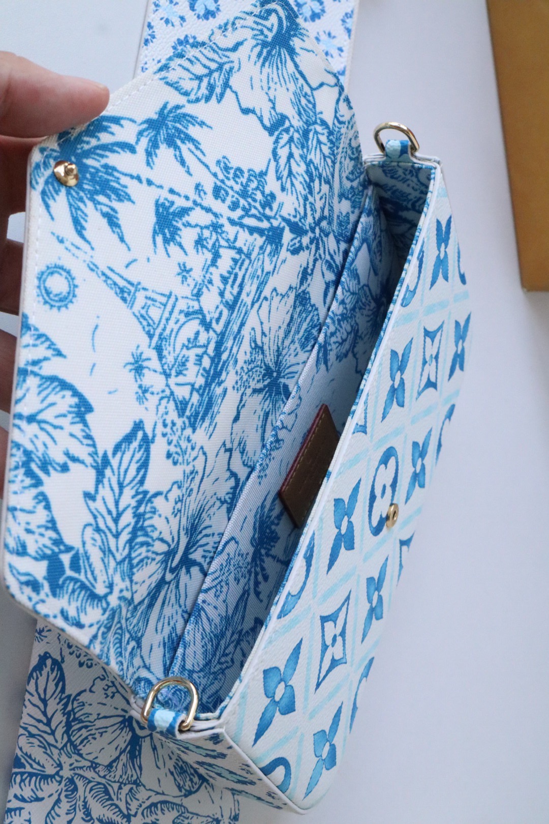 Louis Vuitton M11459 Félicie Pochette Women Bags Size 21*12*3cm