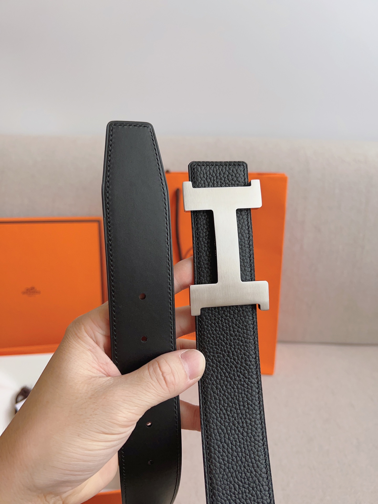 Hermes Men Belt Width 3.8cm