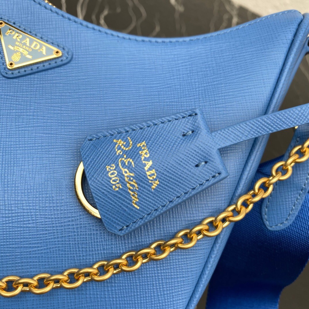 Prada 1BH204 Redition 2005 Women Bags Leather 22*18*6cm