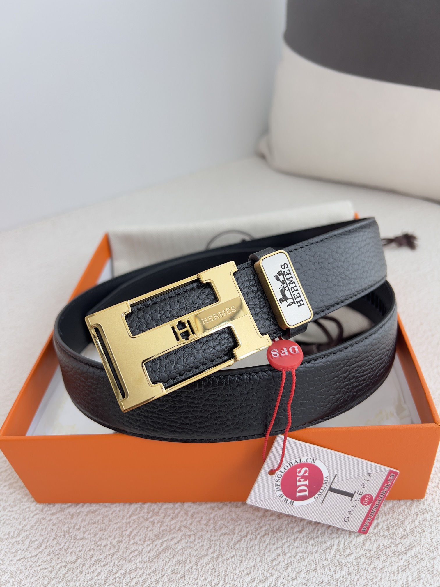 Hermes Men Belt Width 3.5cm