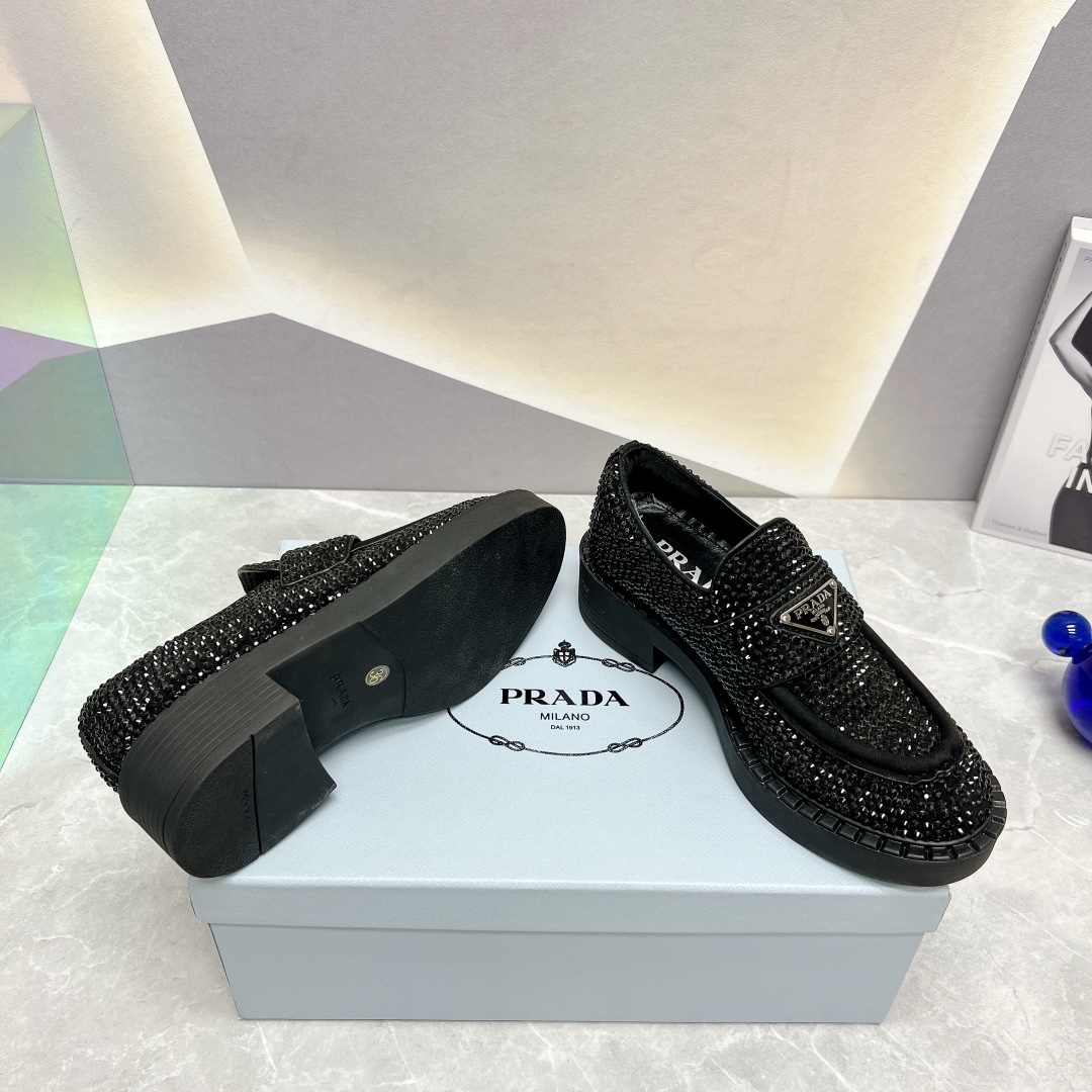 Prada New Women Loafers Size 35-41