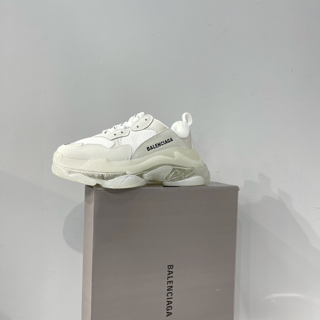 Balenciaga Triple S Clear Sole Sneaker Size 35-46  8-Color
