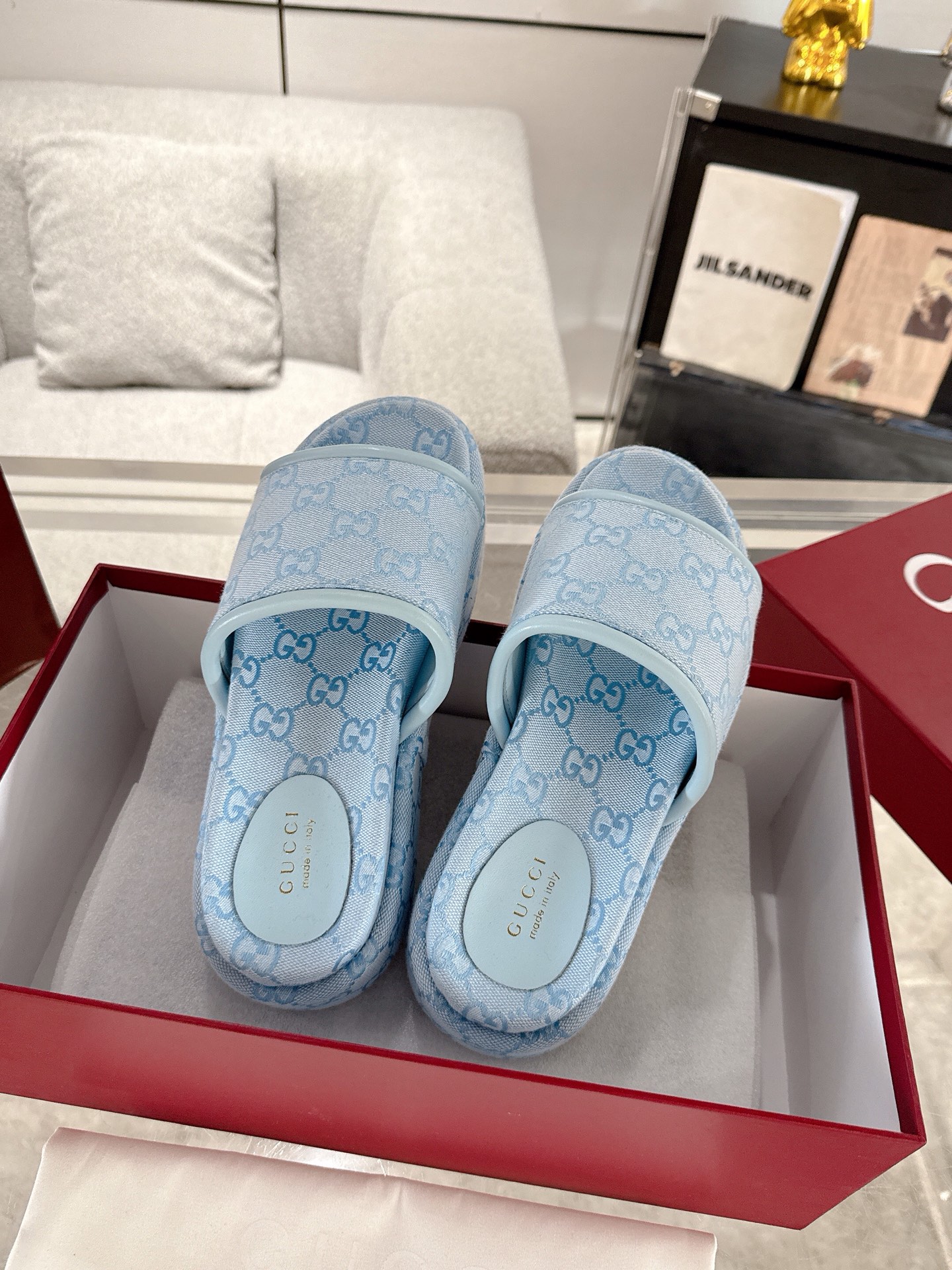 Gucci Platform Sandal Slippers Size 36-44