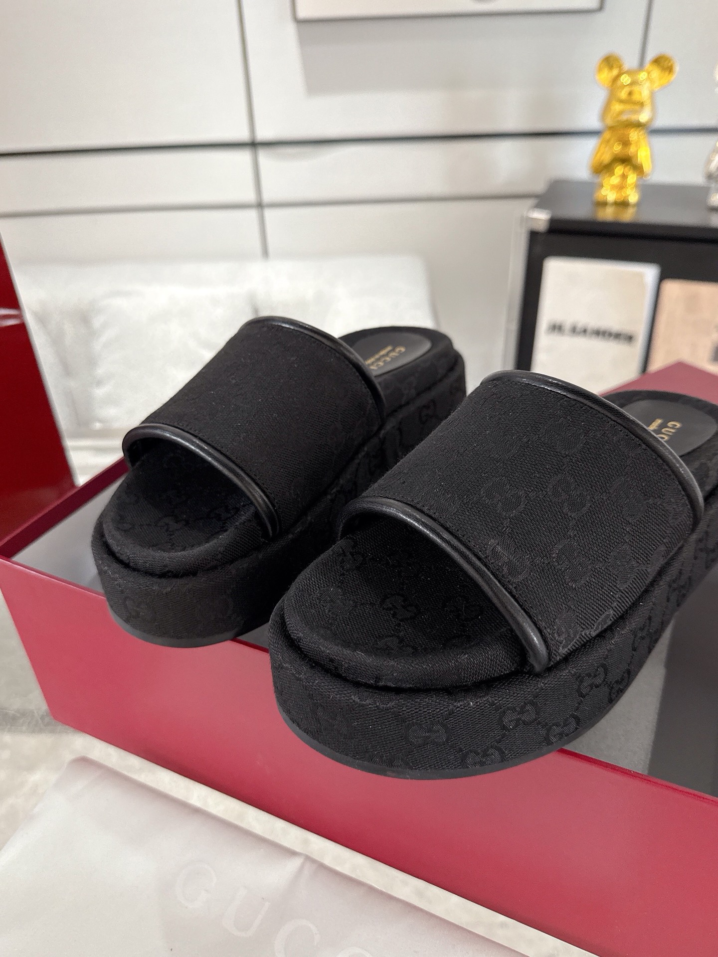 Gucci Platform Sandal Slippers Size 36-44