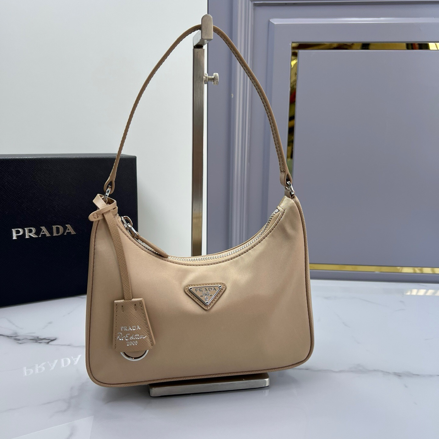 Prada 1NE204 Redition 2005 Women Bags 22*18*6.5cm