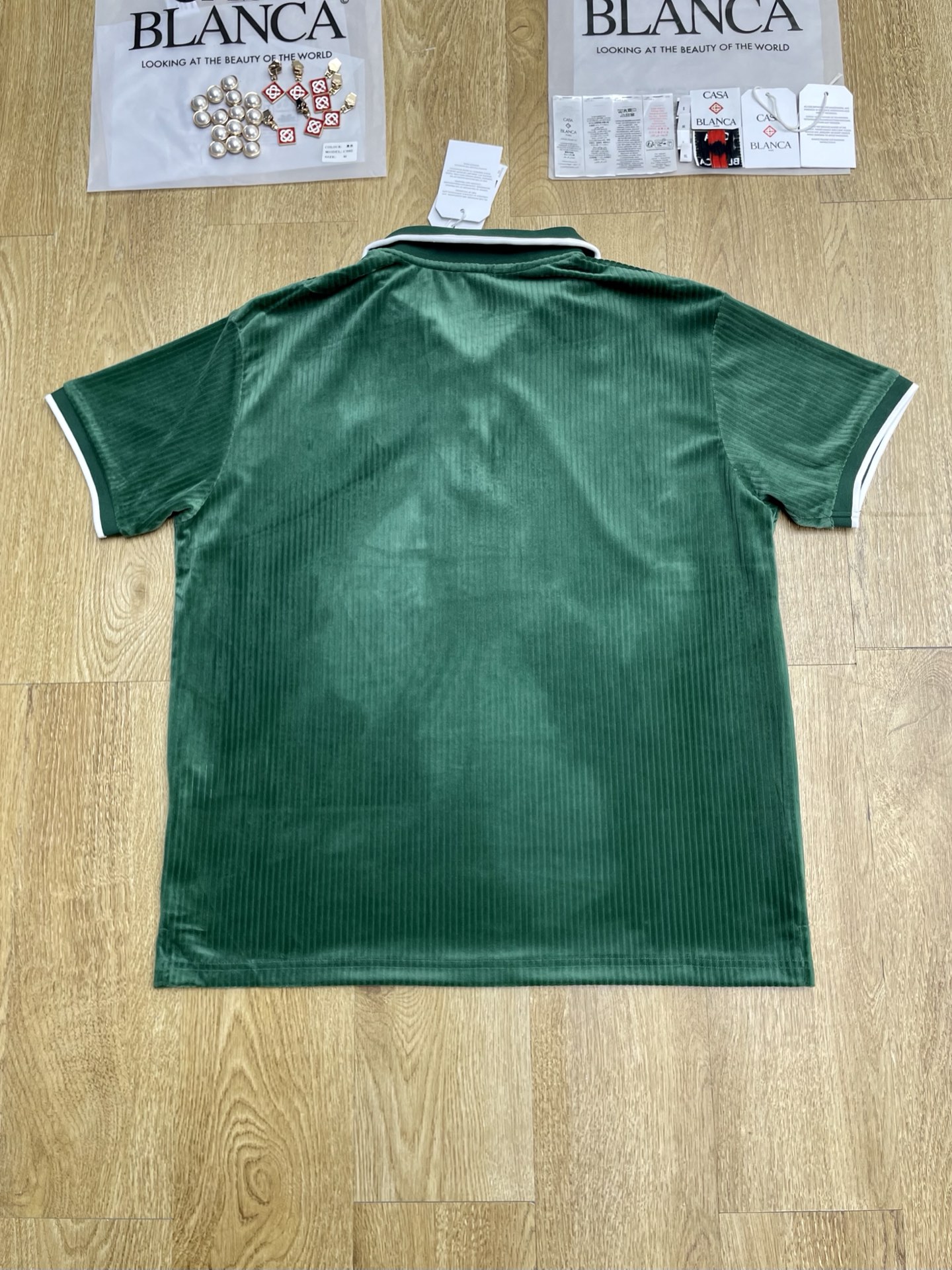 Casablanca Polo Shirt Size S-XL