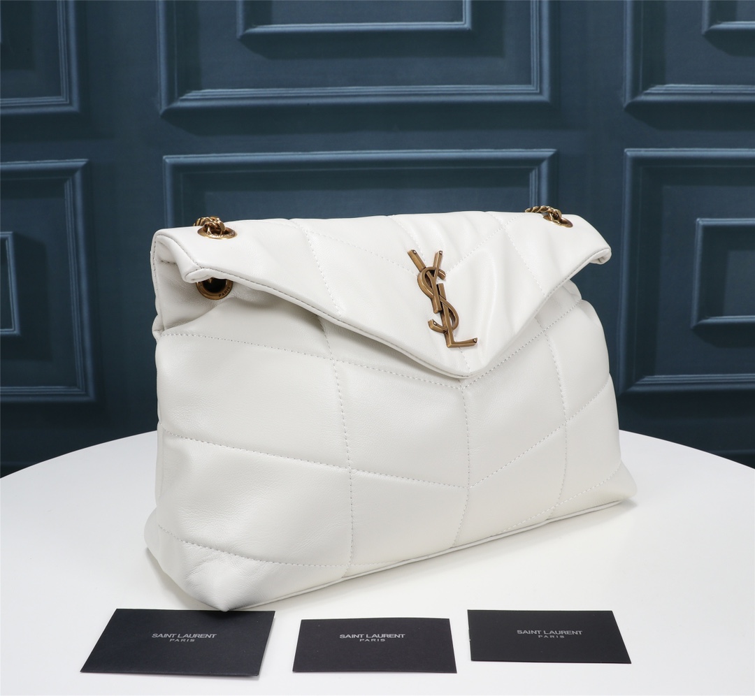 YSL Lou Lou Puffer Women Shoulder Bags Size 35*23*13cm