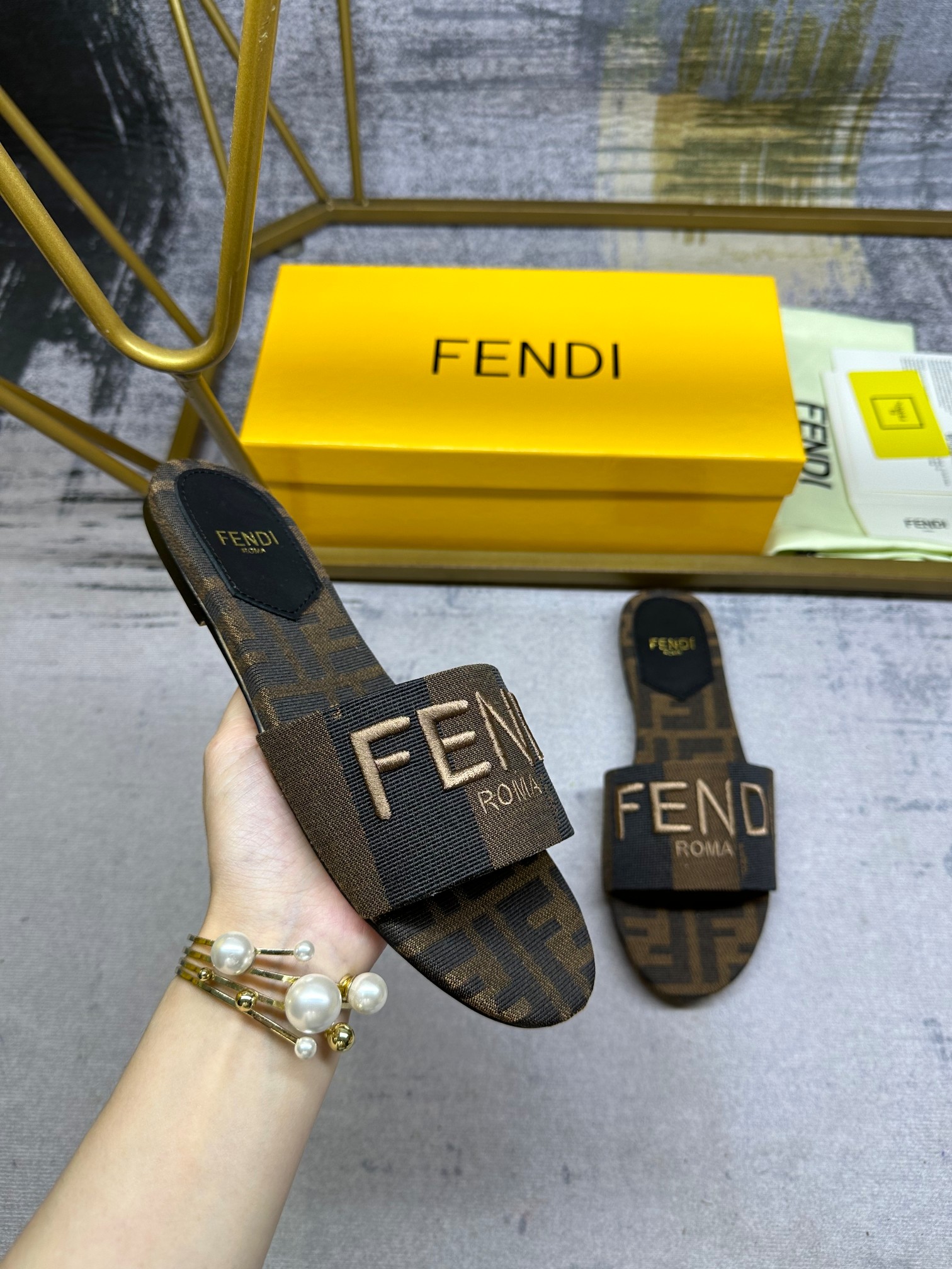 Fendi Slippers Size 36-42