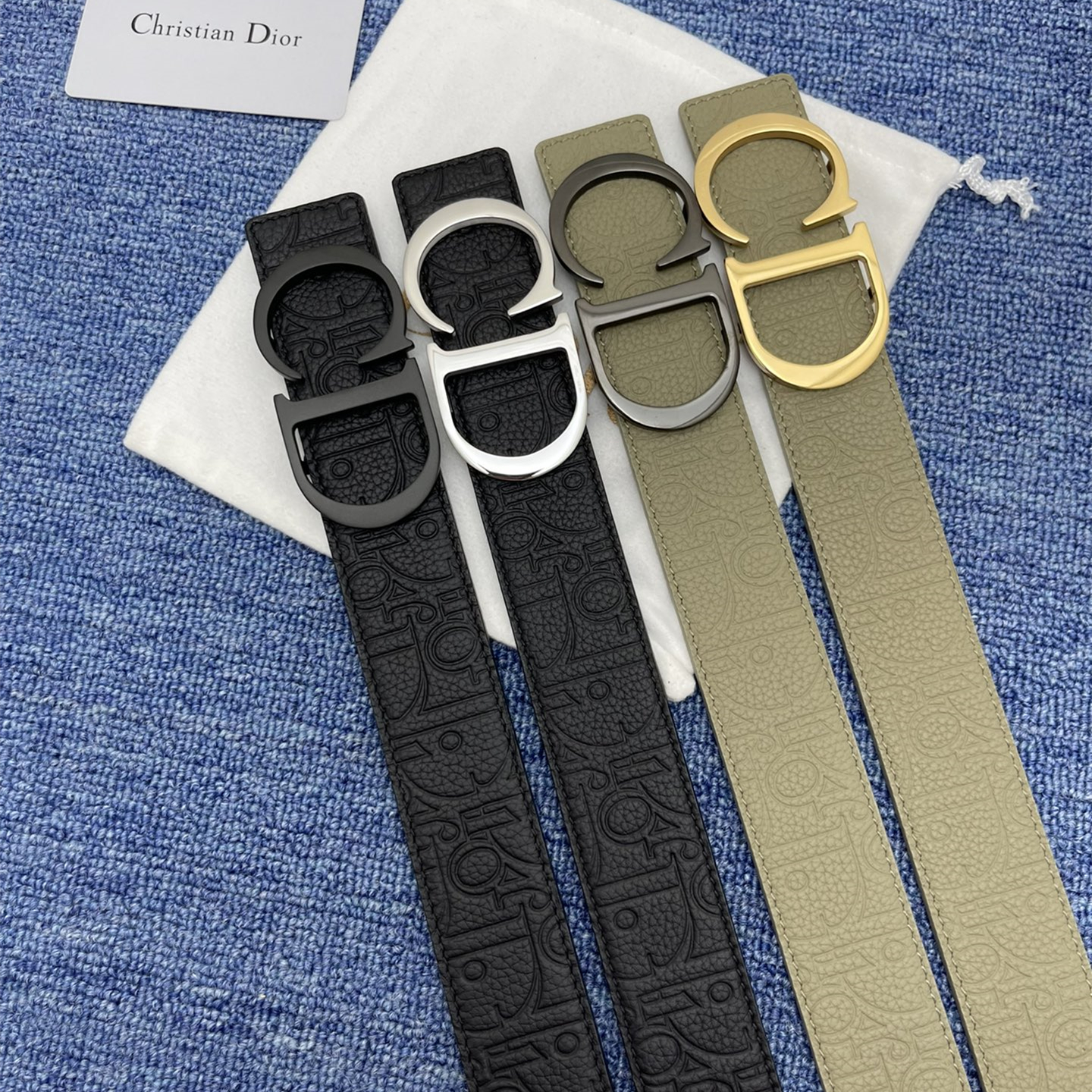 Dior Men Belt Width 3.5cm