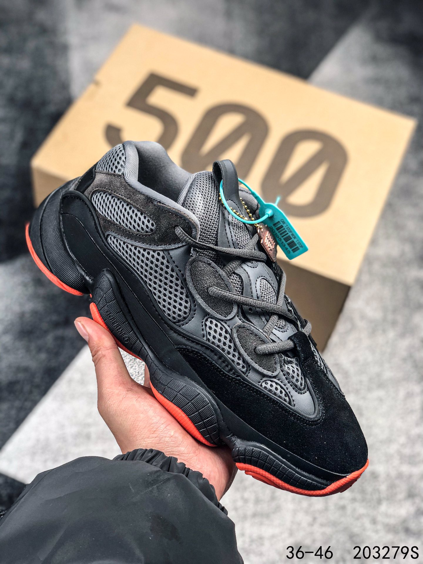 Yeezy 500 Mens/Women's Sneakers Shoes 36 - 46
