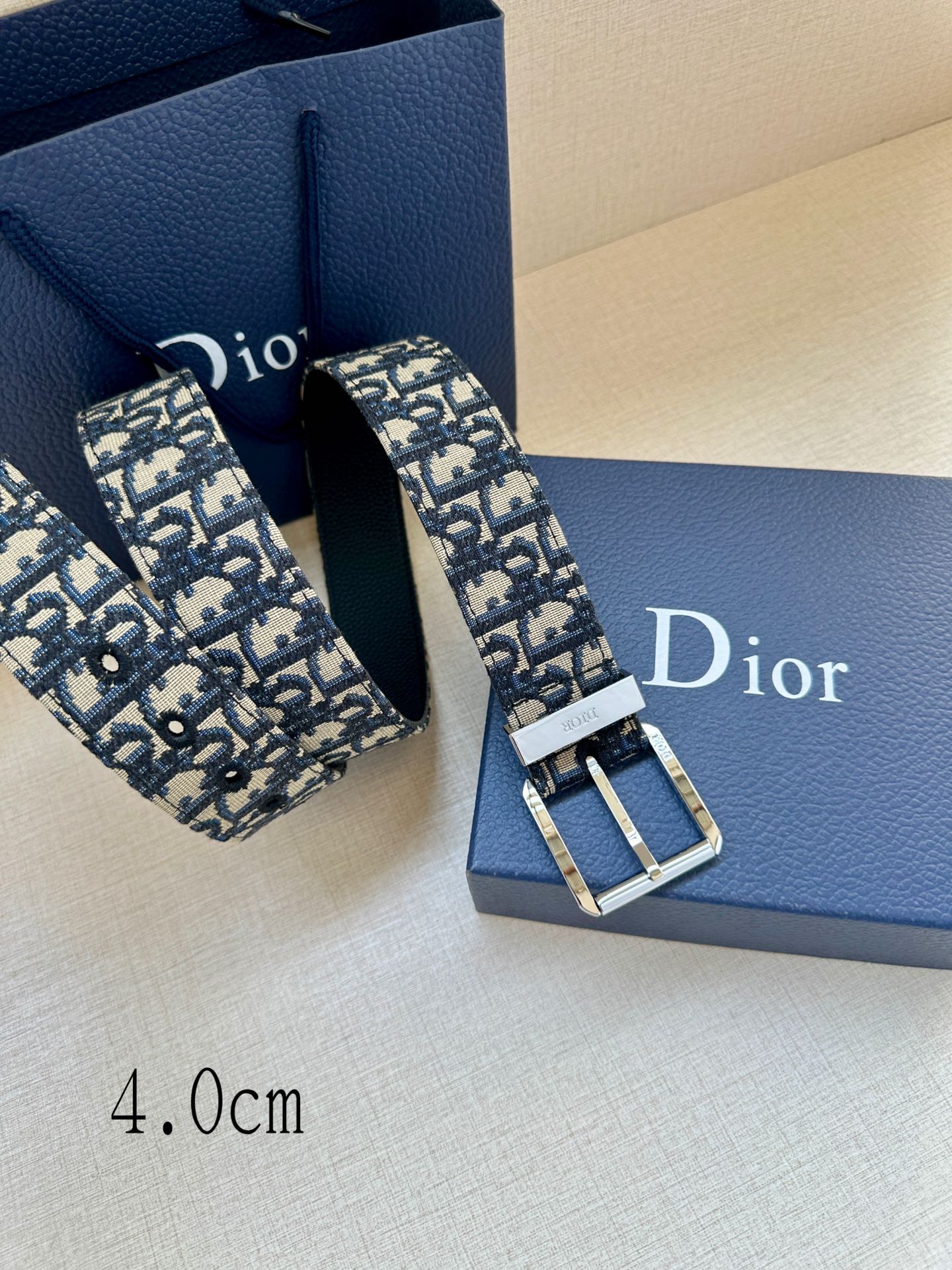 Dior Men Belt Width 4cm