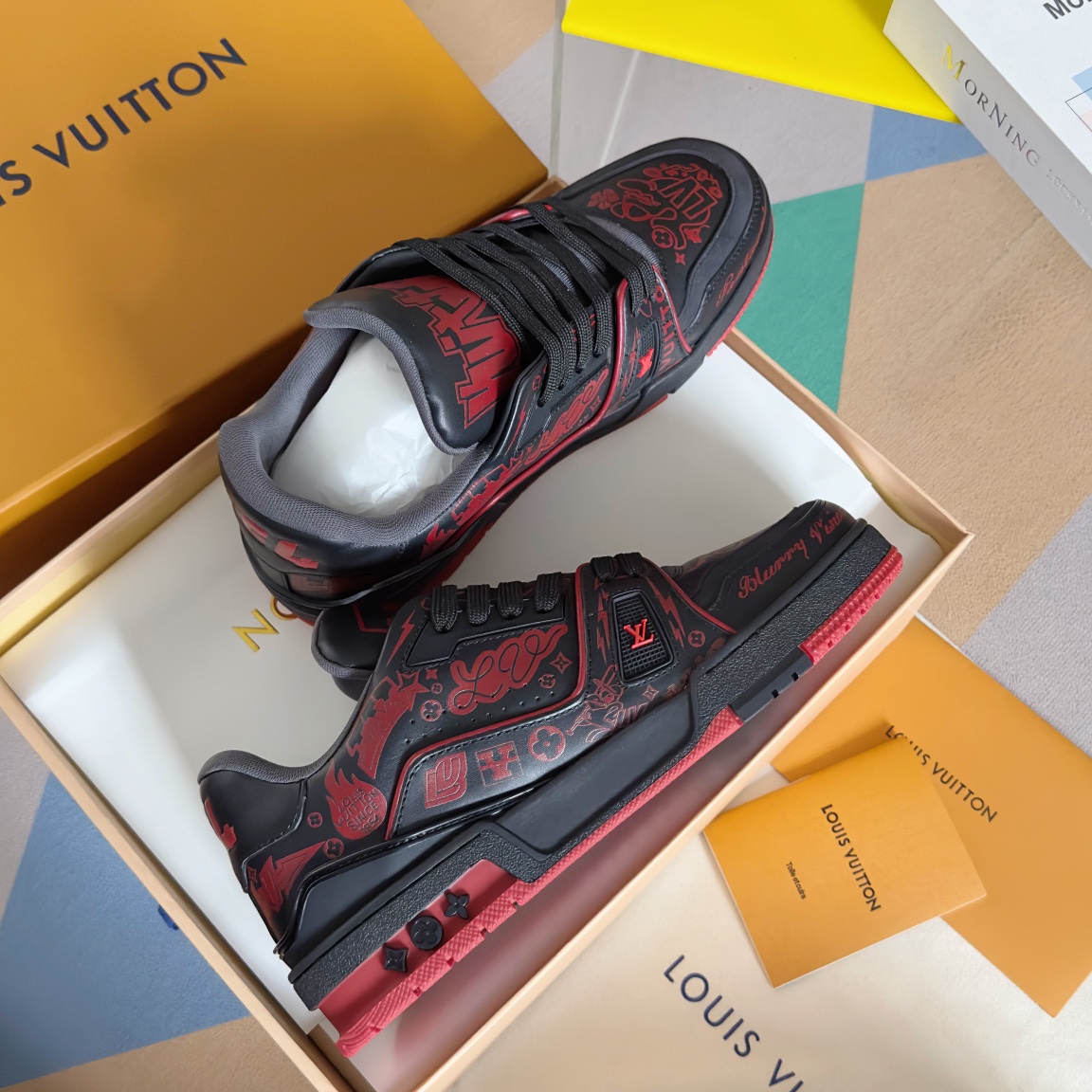 Louis Vuitton 2024New LV Trainer Sneaker Size 40-46