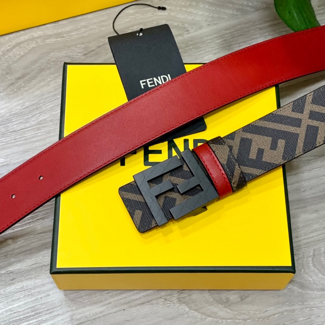 Fendi Men Belt Width 4cm