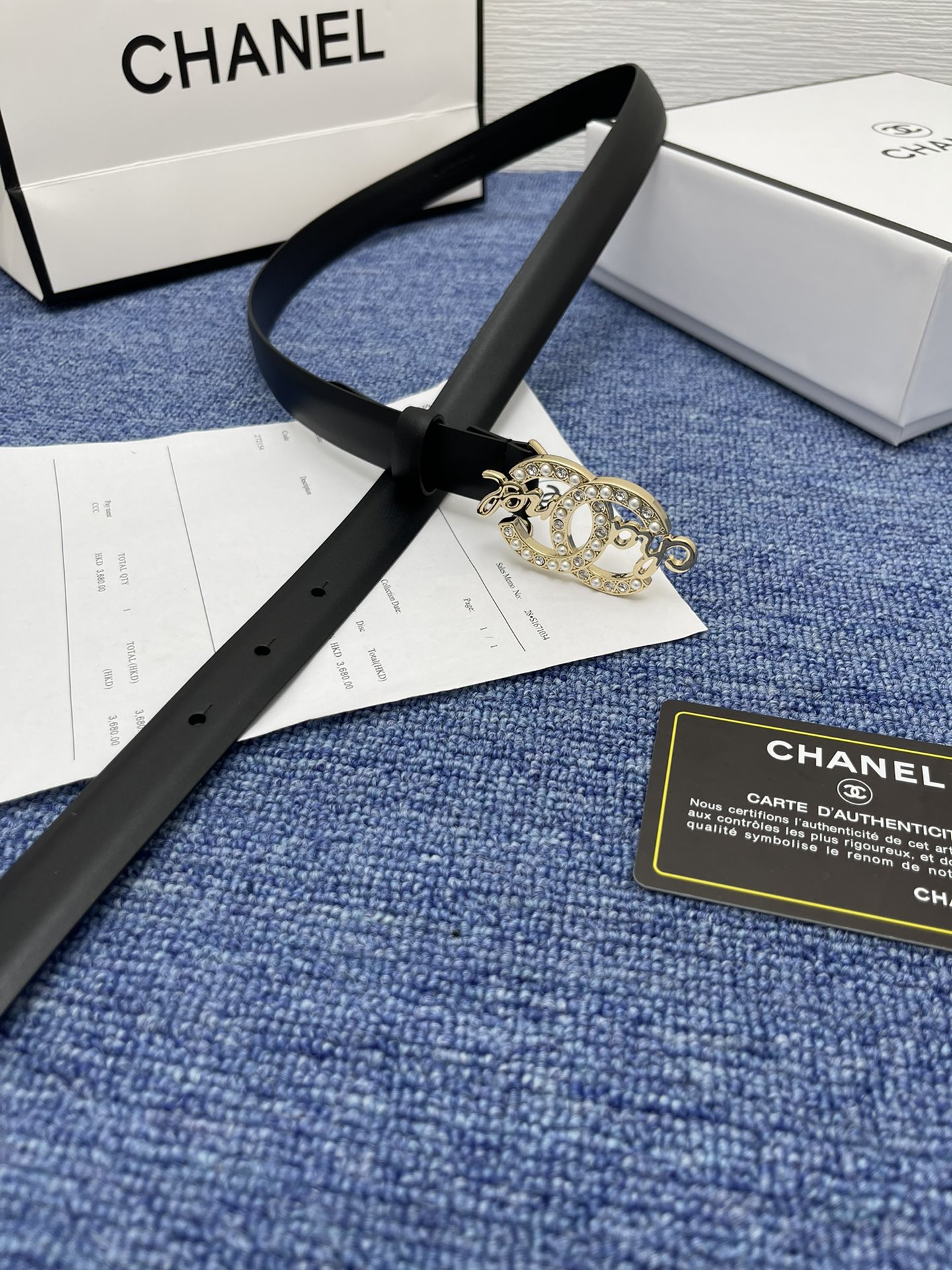 Chanel Women Belt Width 2cm