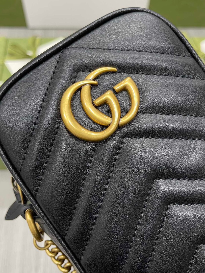 Gucci GG Marmont Bucket Bags For Women Size 10.5*17*5cm