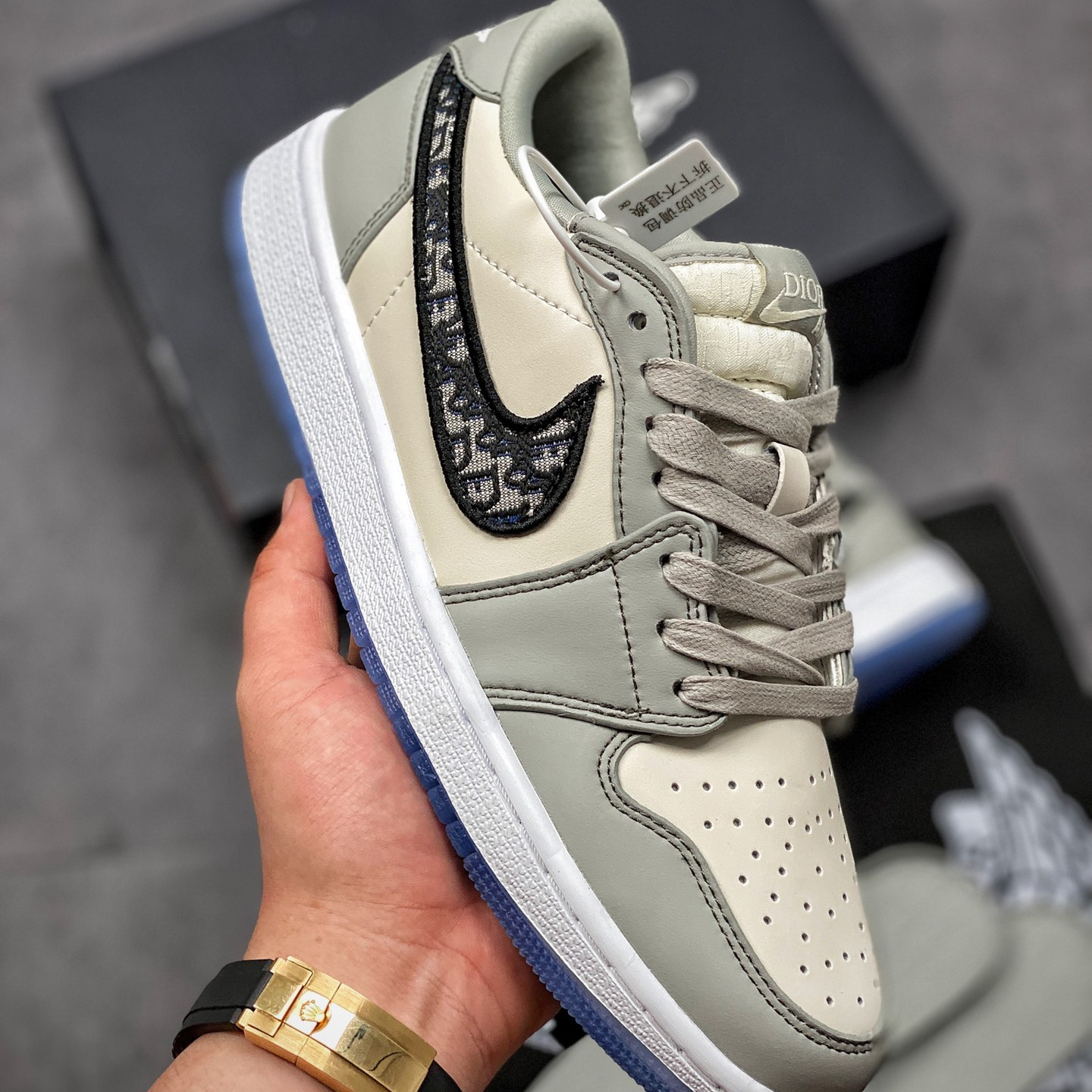 Nike Air Jordan 1 x Dior Sneaker Shoes Gr. 36-46