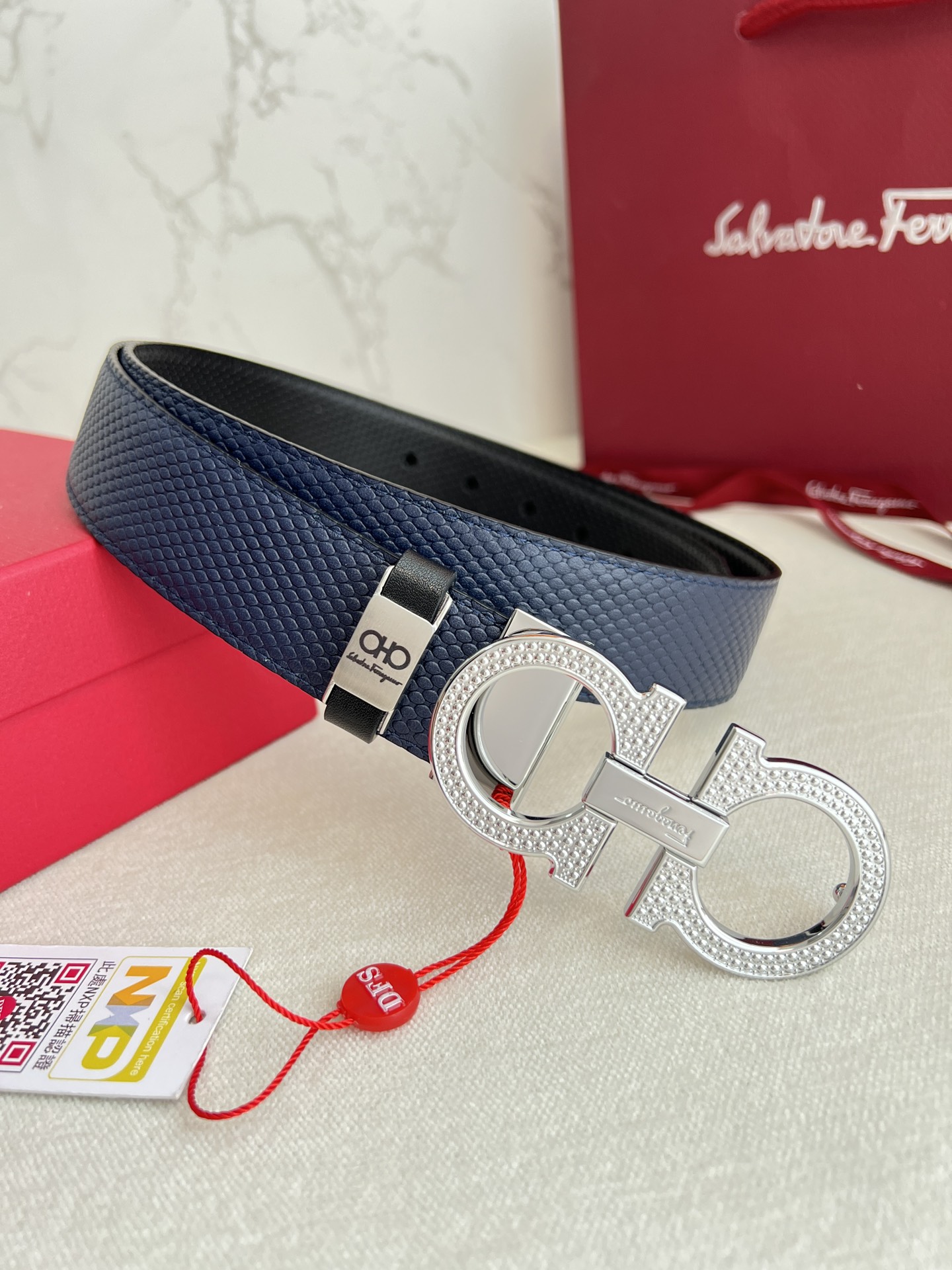 Ferragamo Men Belt Width 3.5cm