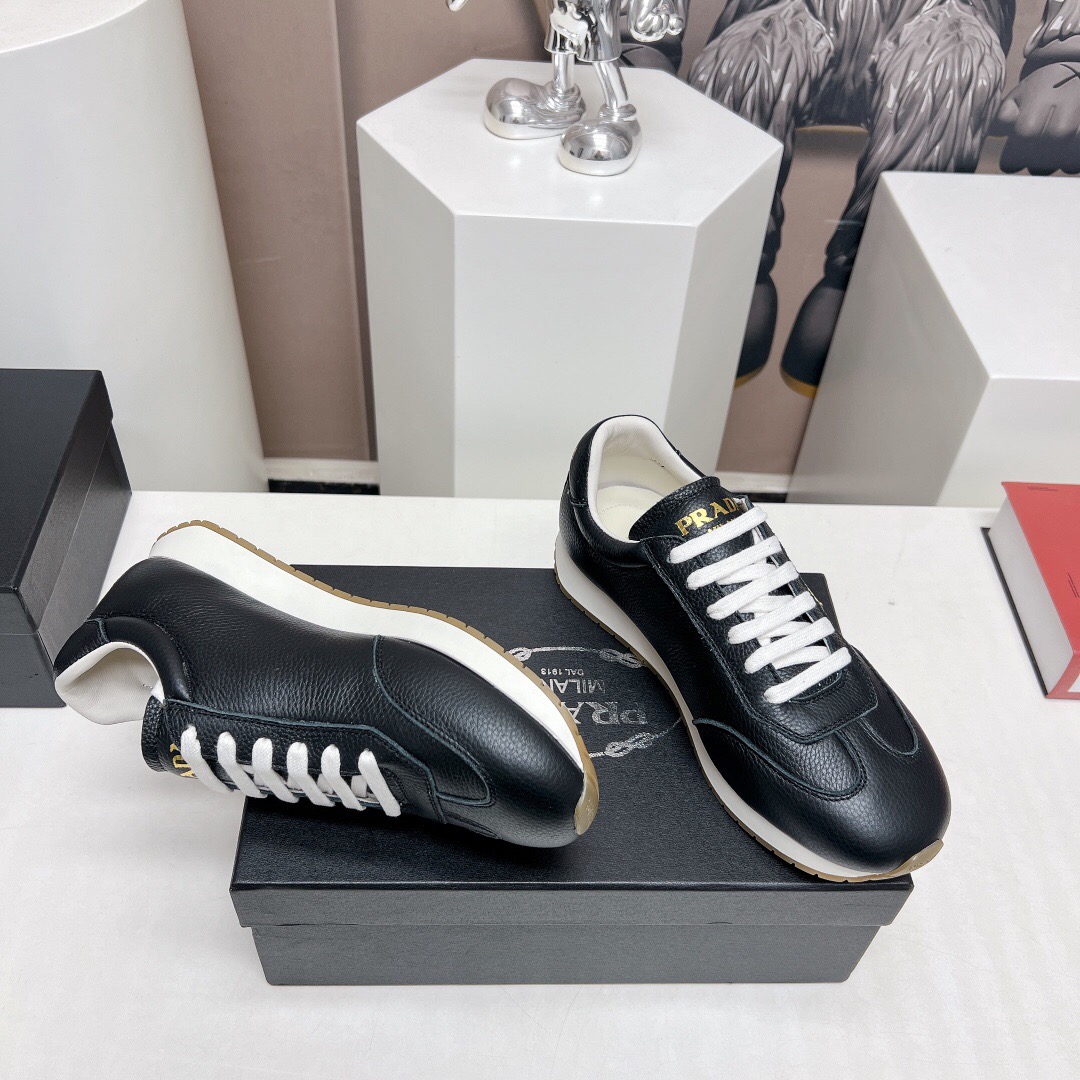 Prada Rank Leather Sports Shoes Size 39-45
