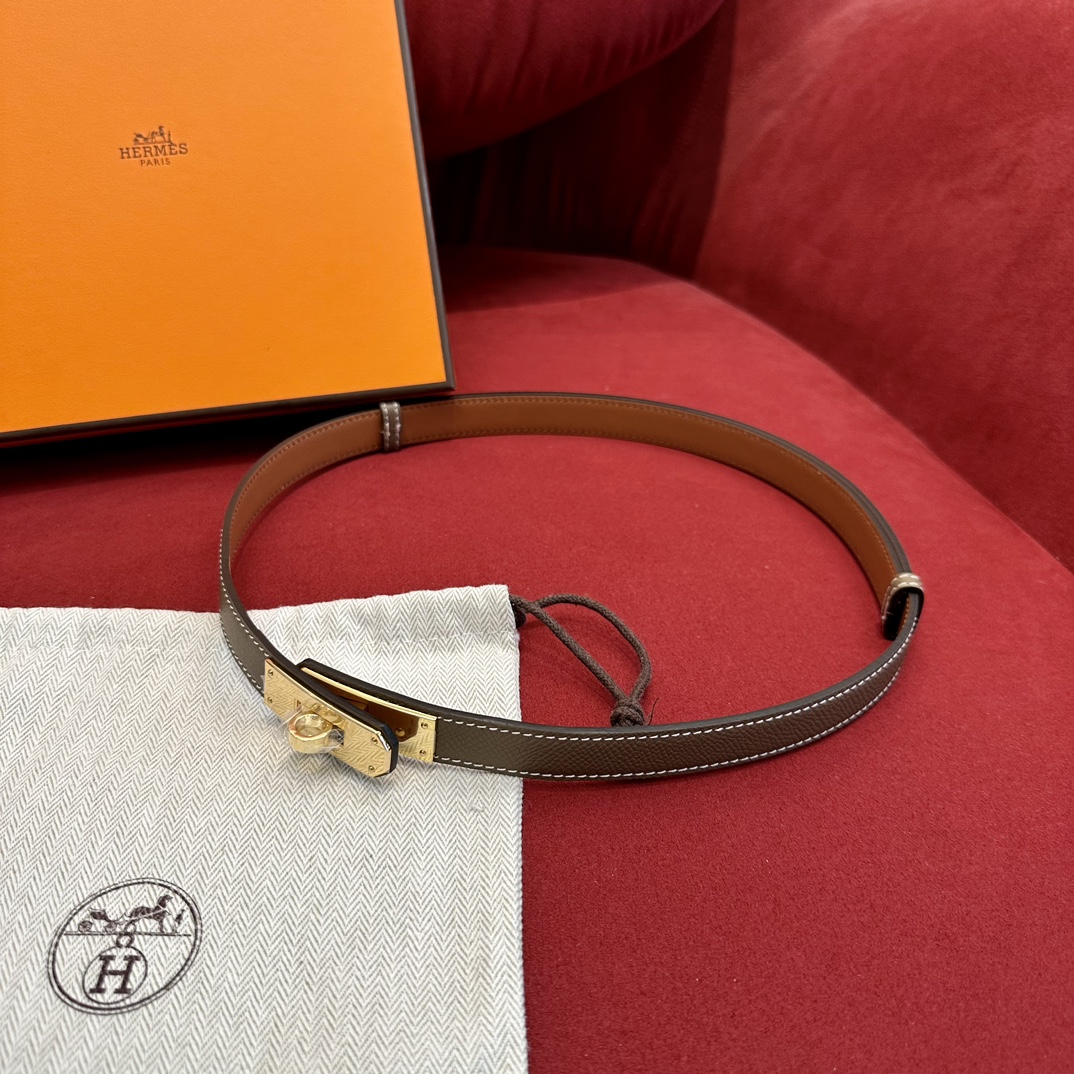 Hermes Women Belt Width 2cm