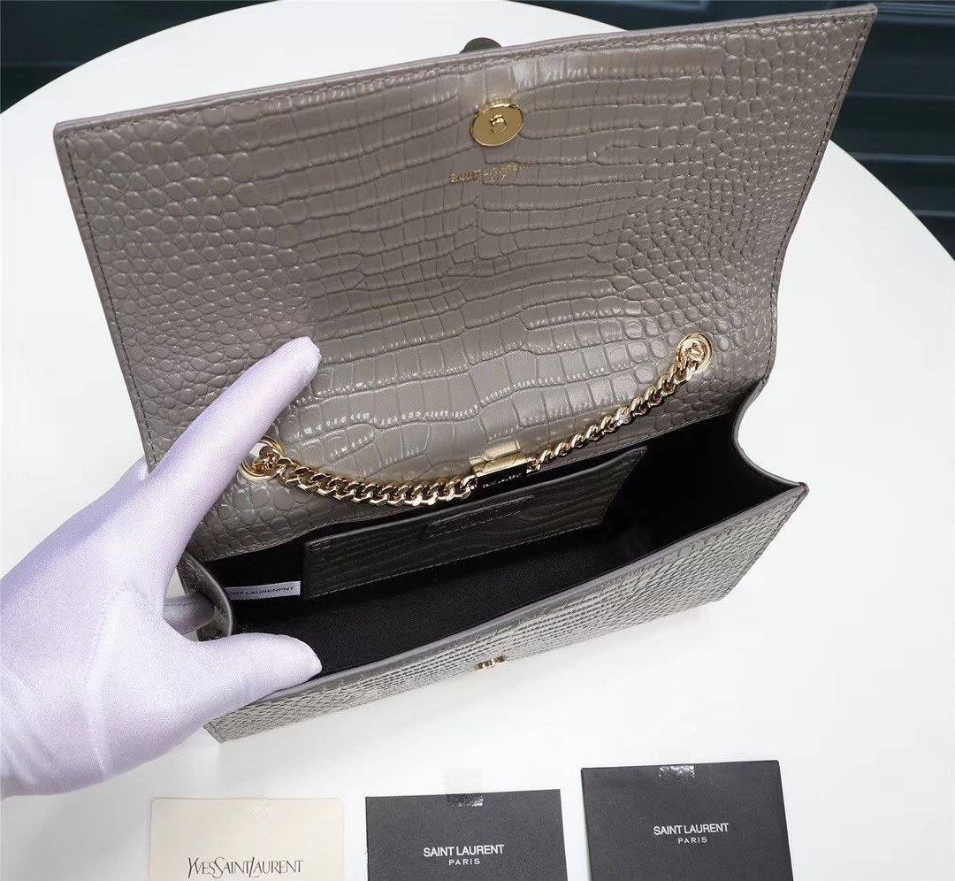 YSL Women Shoulder Bags Size 24*5.5*14.5cm