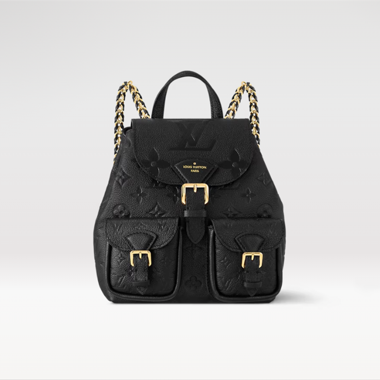 Louis Vuitton Monogram Embossed Backpack Bags 20*22*14cm