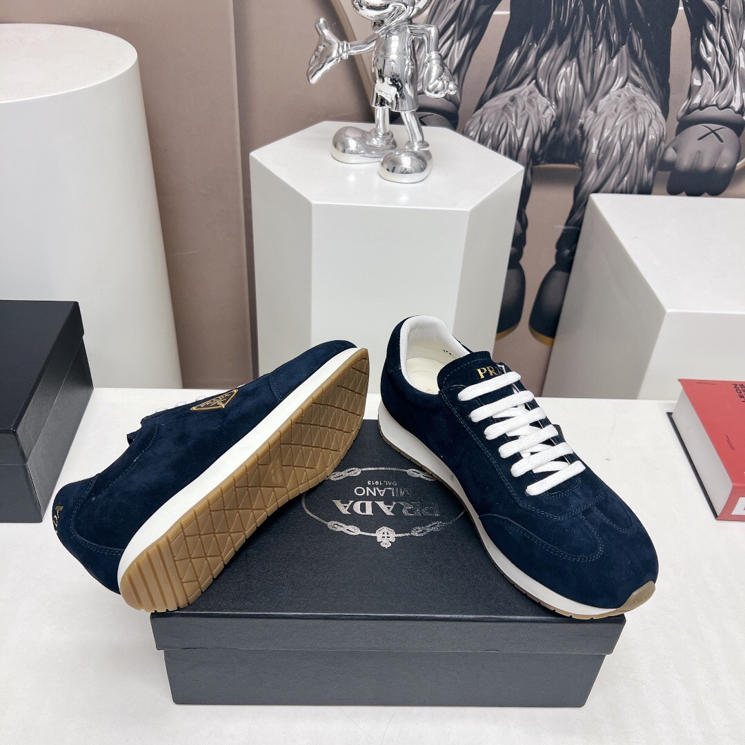 Prada Rank Suede Sports Shoes Size 39-45