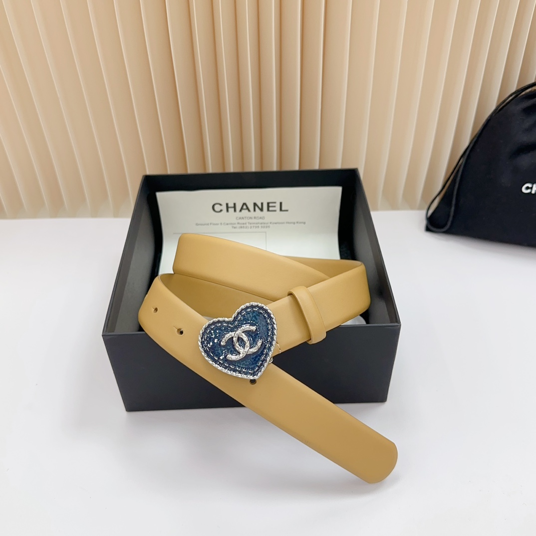 Chanel Women Belt Width 3cm