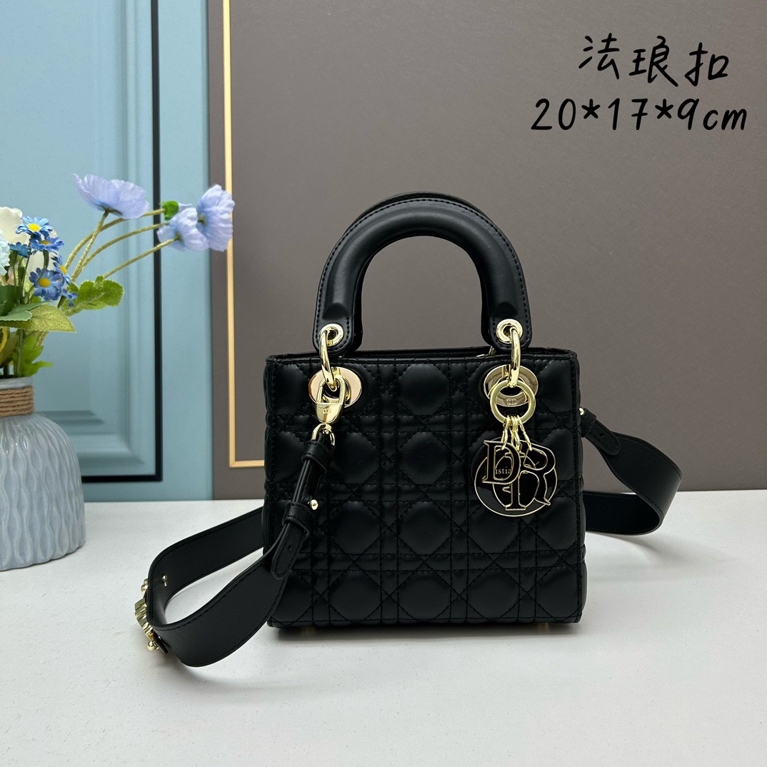 Dior Mini Lady Women Shoulder Bags 20*17*9cm